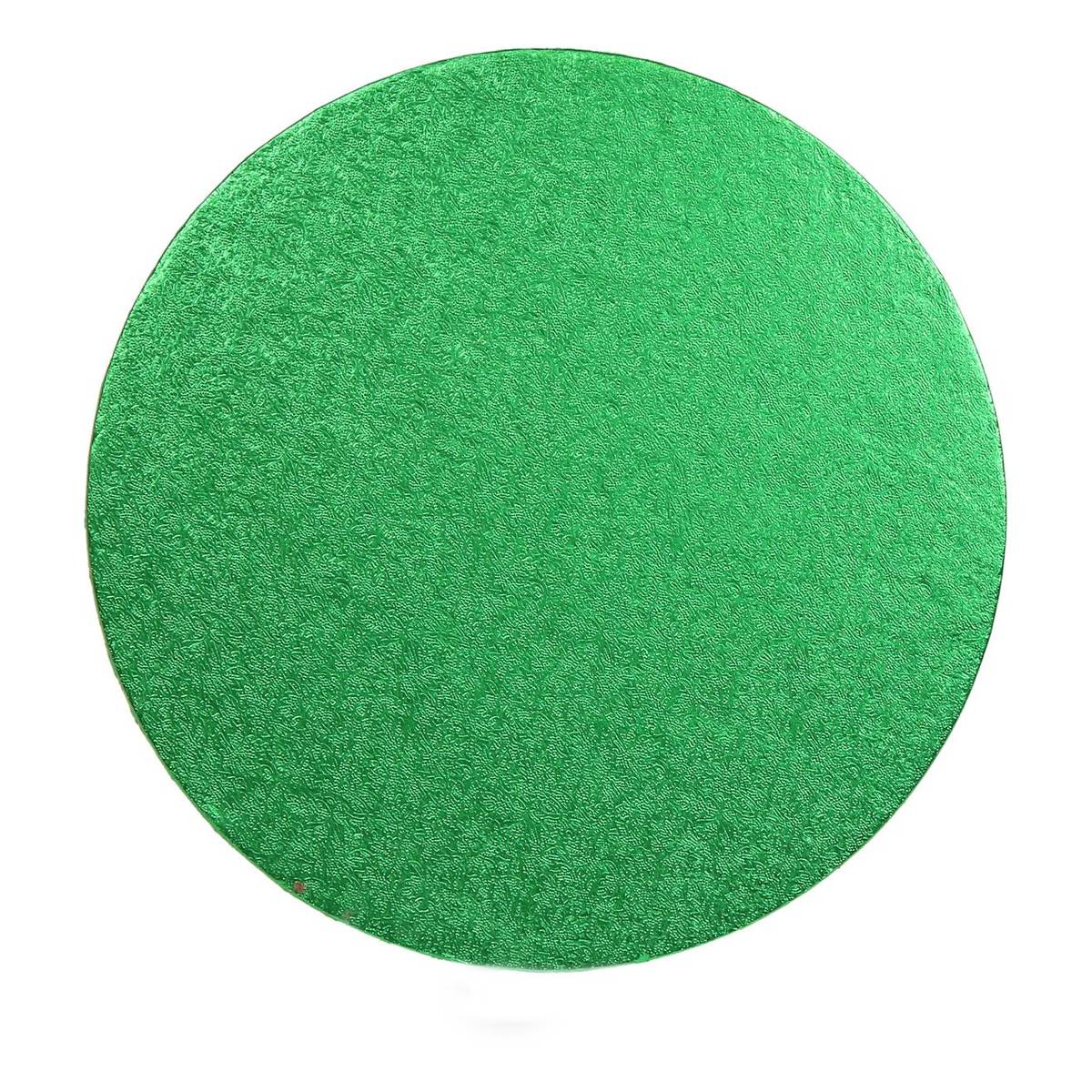 Green 10 Inch Round Cake Board | Hobbycraft