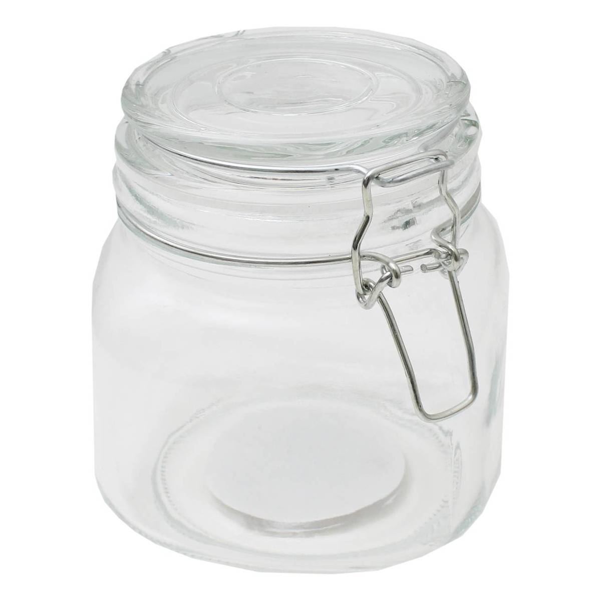 Clear Clip-Top Glass Jar 750ml | Hobbycraft