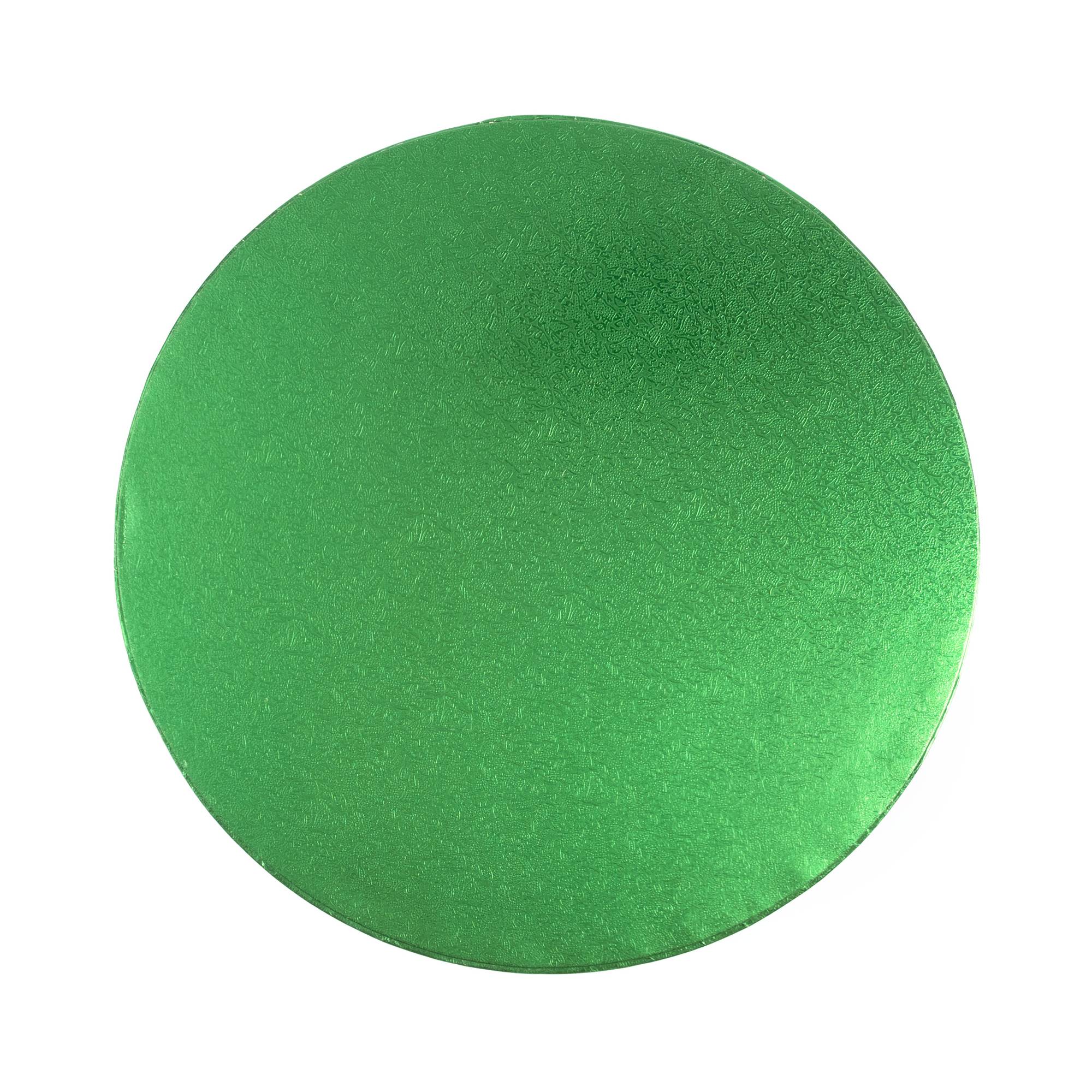 Green Round Cake Drum 10 Inches Hobbycraft