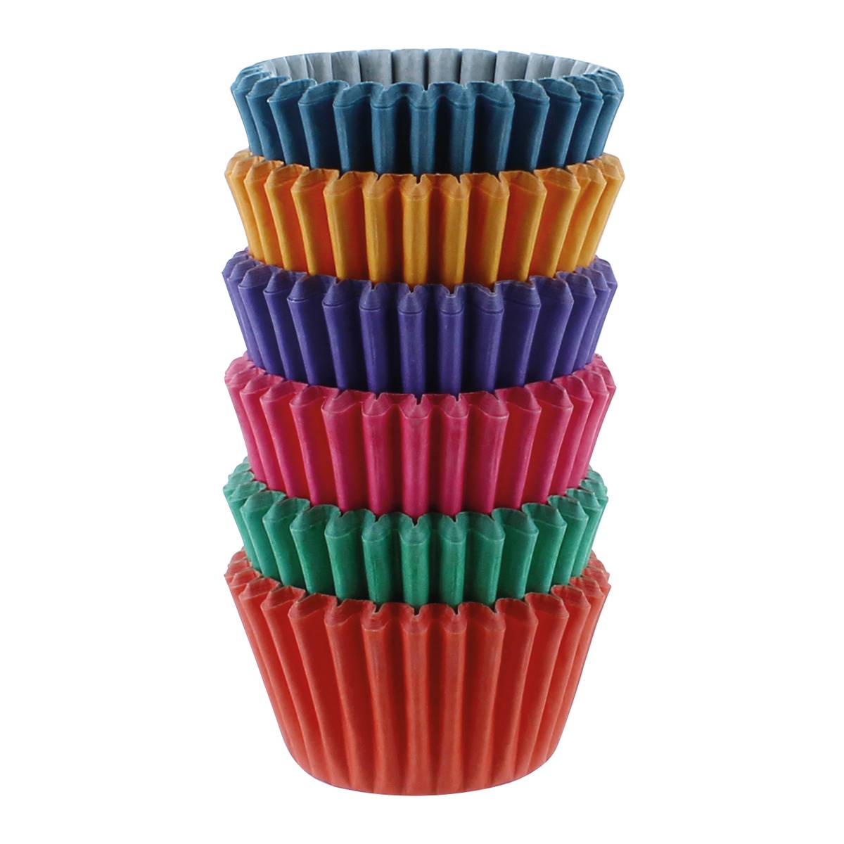 Baked With Love Mini Bright Cupcake Cases 150 Pack Hobbycraft