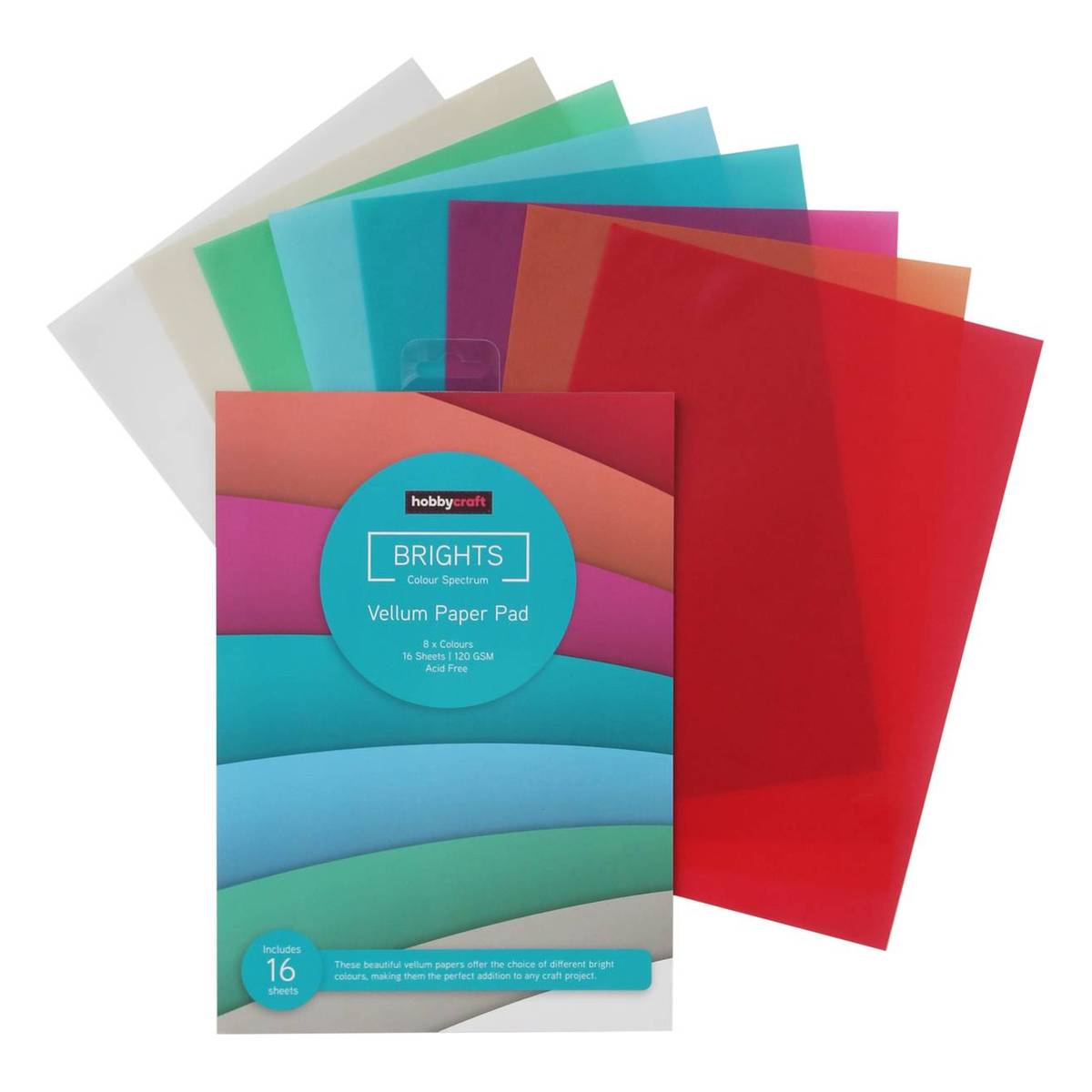 Bright Vellum Paper Pad A4 16 Sheets | Hobbycraft