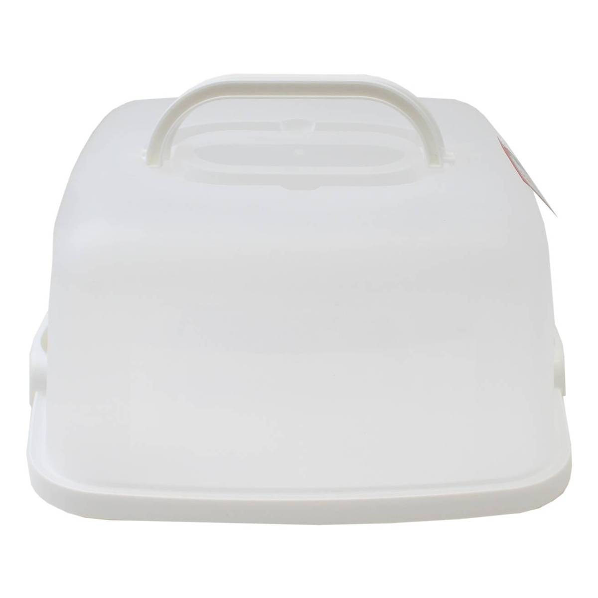 Square White Cake Storage Box 32.5cm Hobbycraft