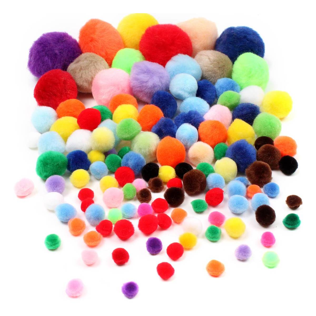 Assorted Pom Pom Value Pack Hobbycraft