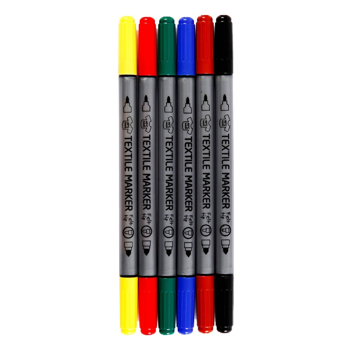 Colour Markers Basic 6 Pack