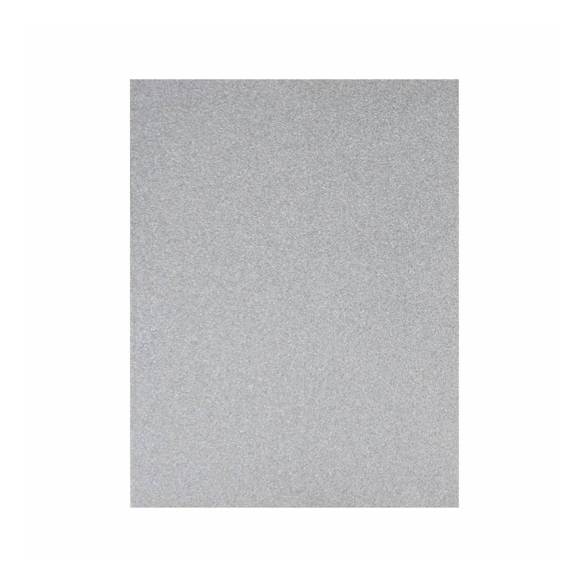 Silver Glitter Foam Sheet 22.5cm x 30cm Hobbycraft