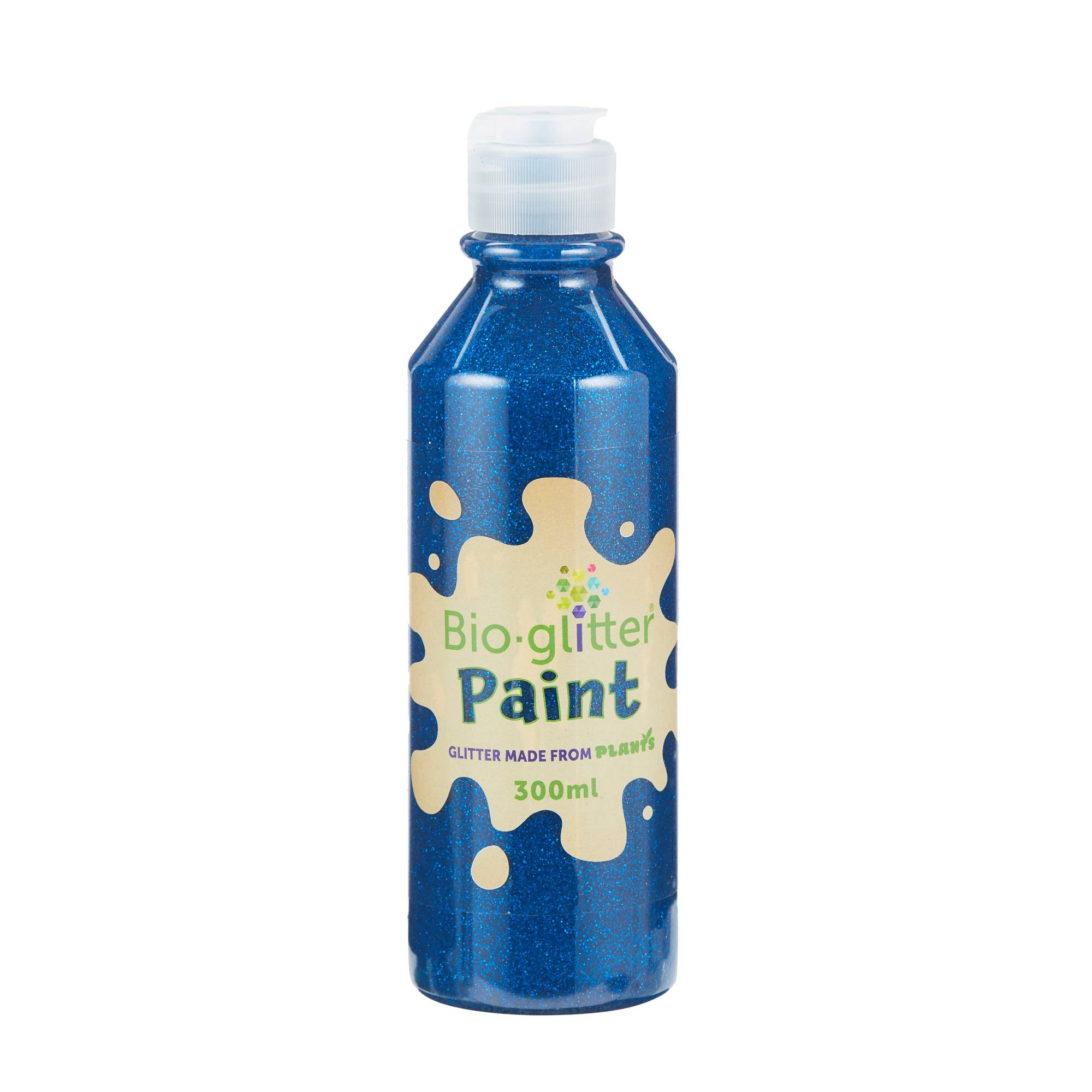 Blue BioGlitter Paint 300ml Hobbycraft