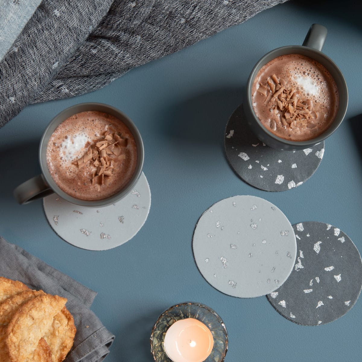 How to Make FIMO Leather-Effect Hygge Coasters | Hobbycraft