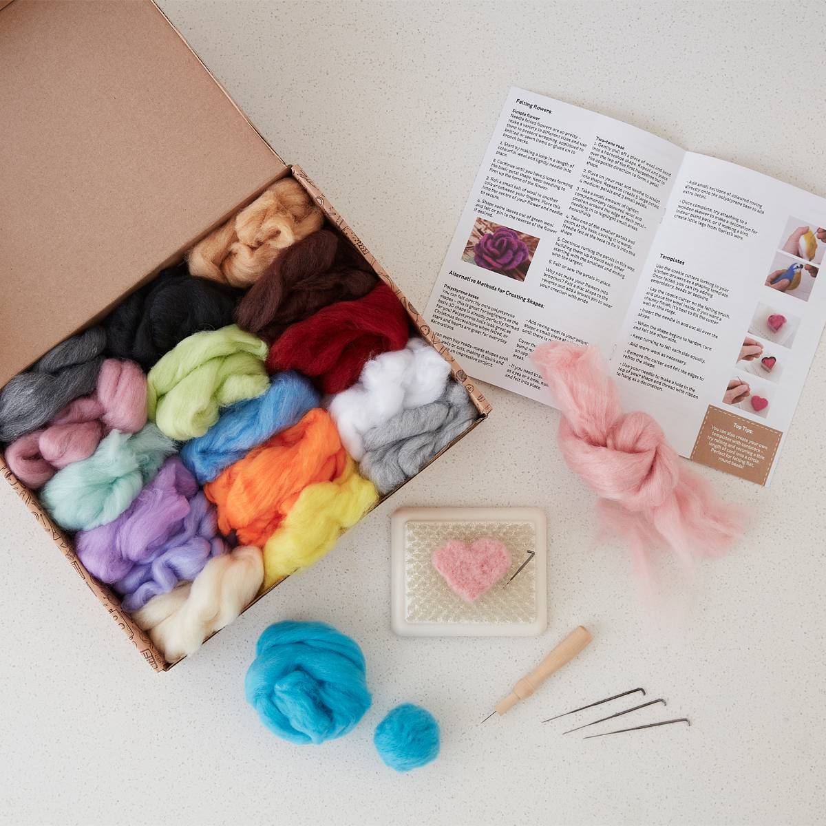 Hobbycraft Ultimate Needle Felting Kit Hobbycraft