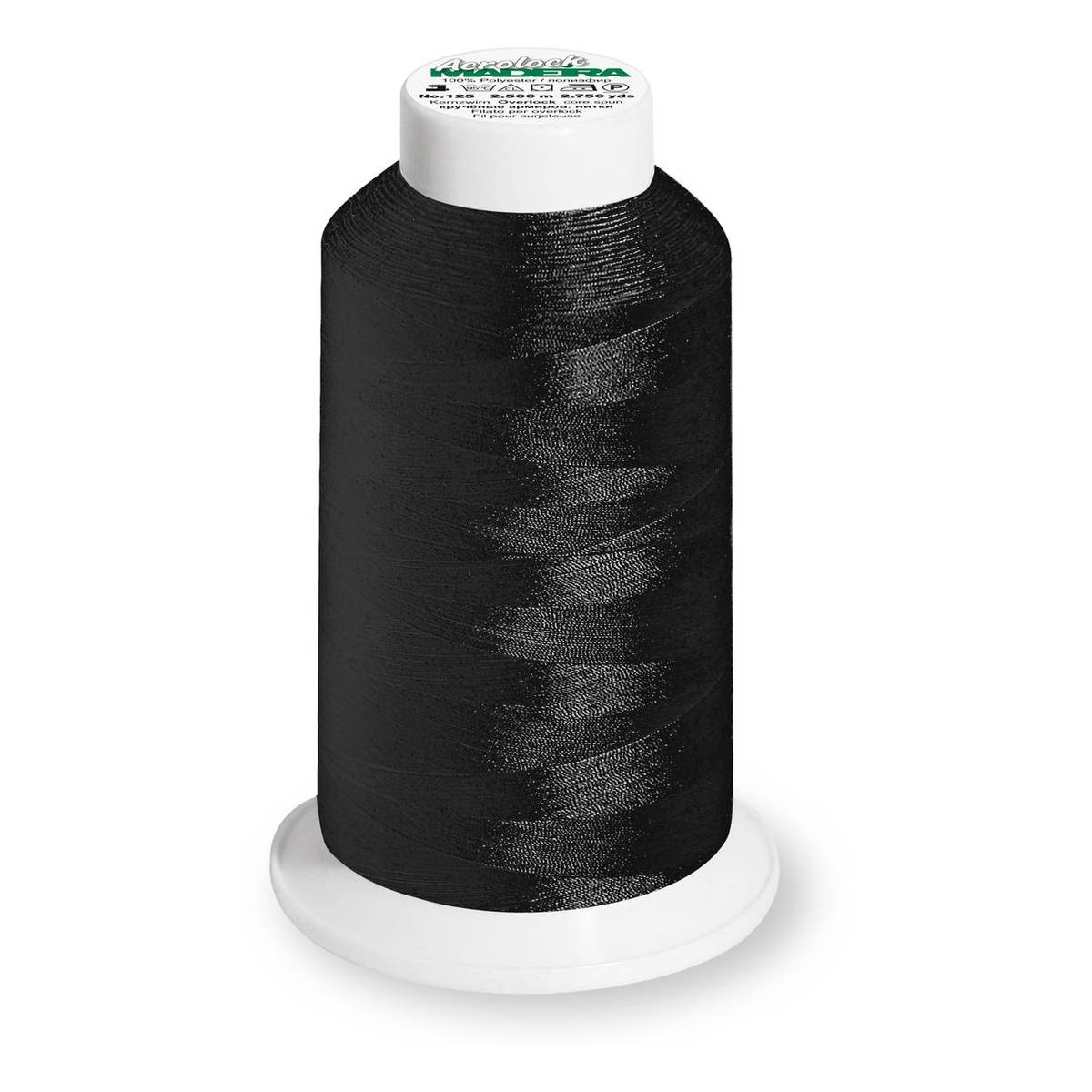 Madeira Black Aerolock Overlocker Thread 2500m (8000) | Hobbycraft