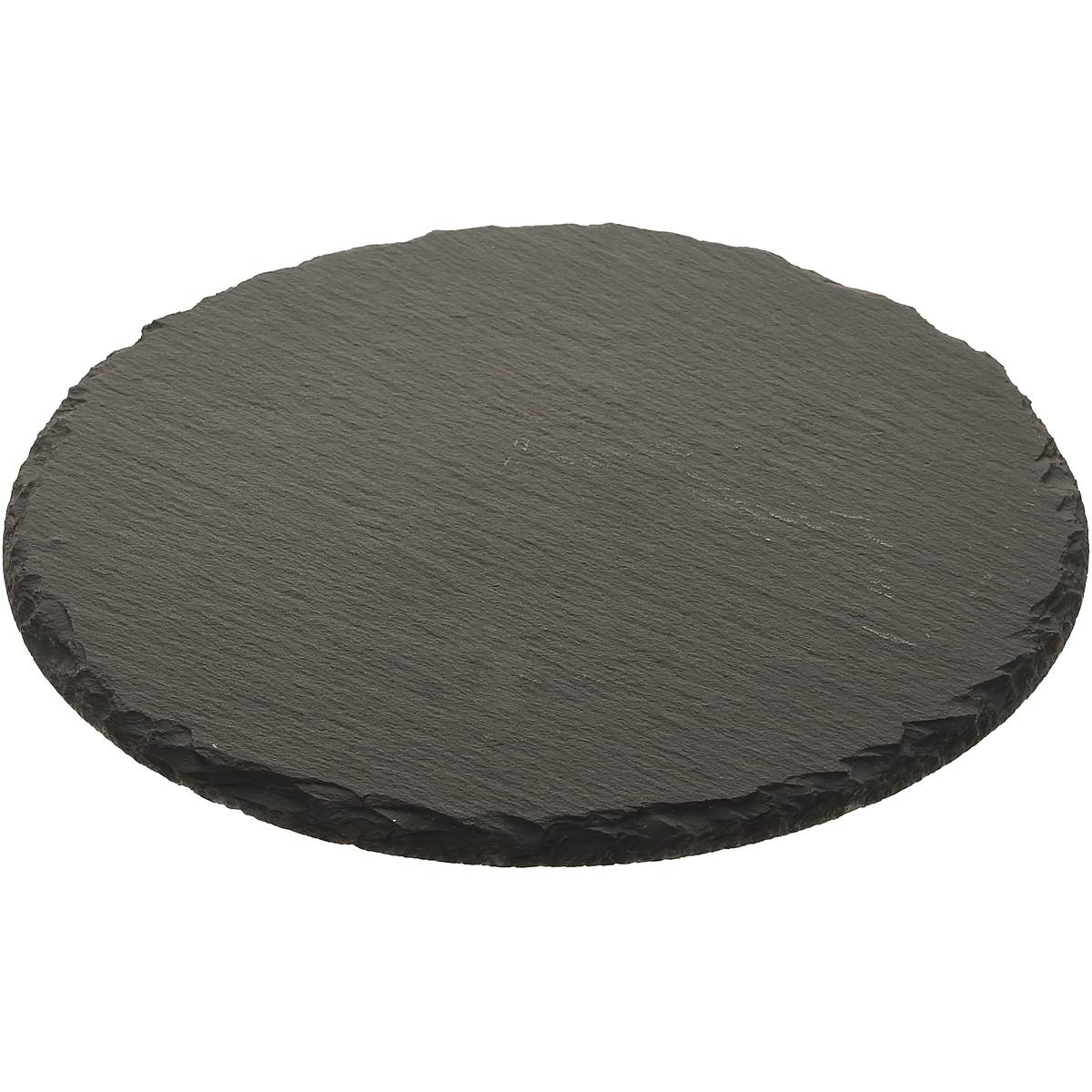 Greystone Round Slate Plate 20cm x 20cm Hobbycraft