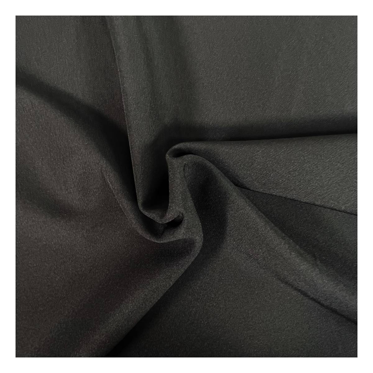 Black Poly Elastane Moleskin Fabric by the Metre Hobbycraft