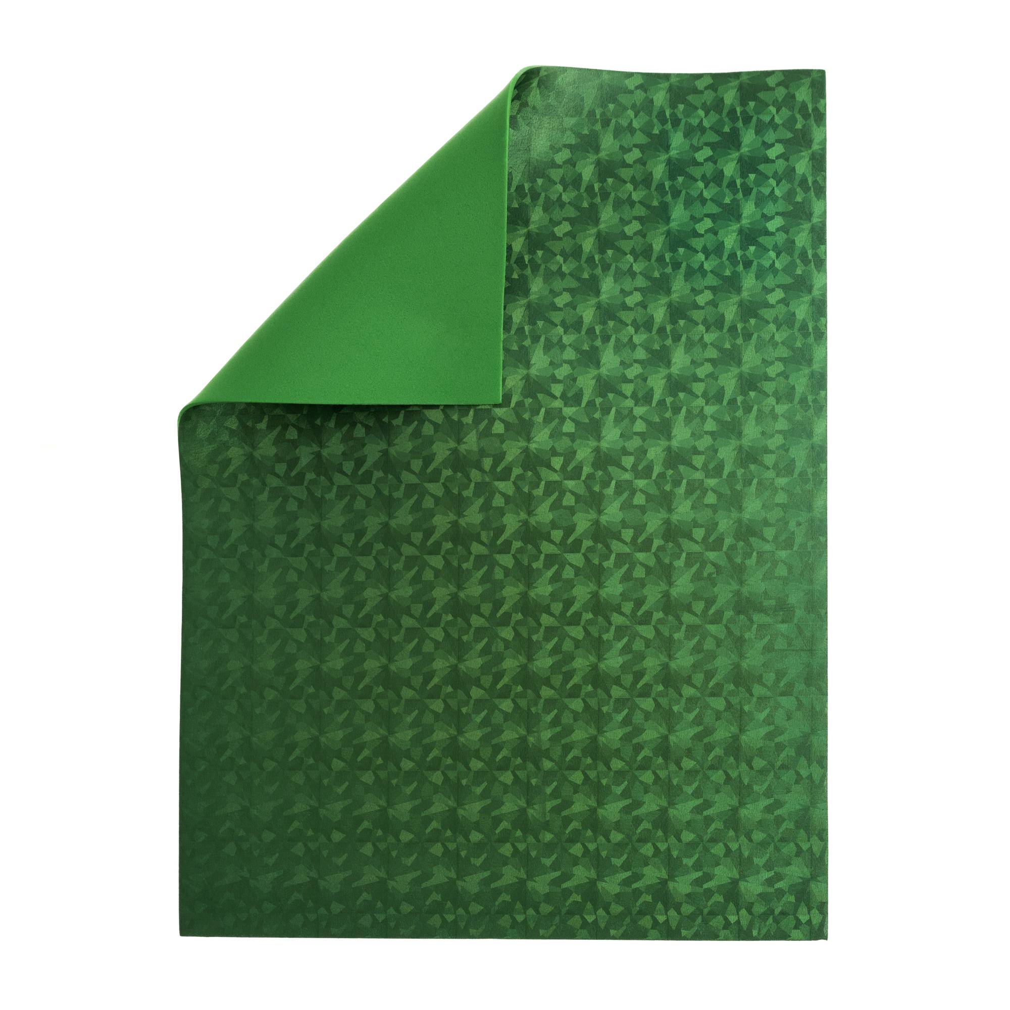 Green Hologram Foam Sheet 22.5cm x 30cm Hobbycraft