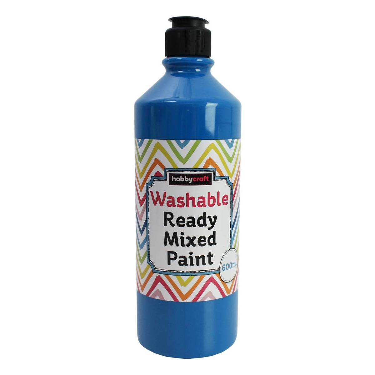 Blue Washable Ready Mixed Paint 600ml Hobbycraft