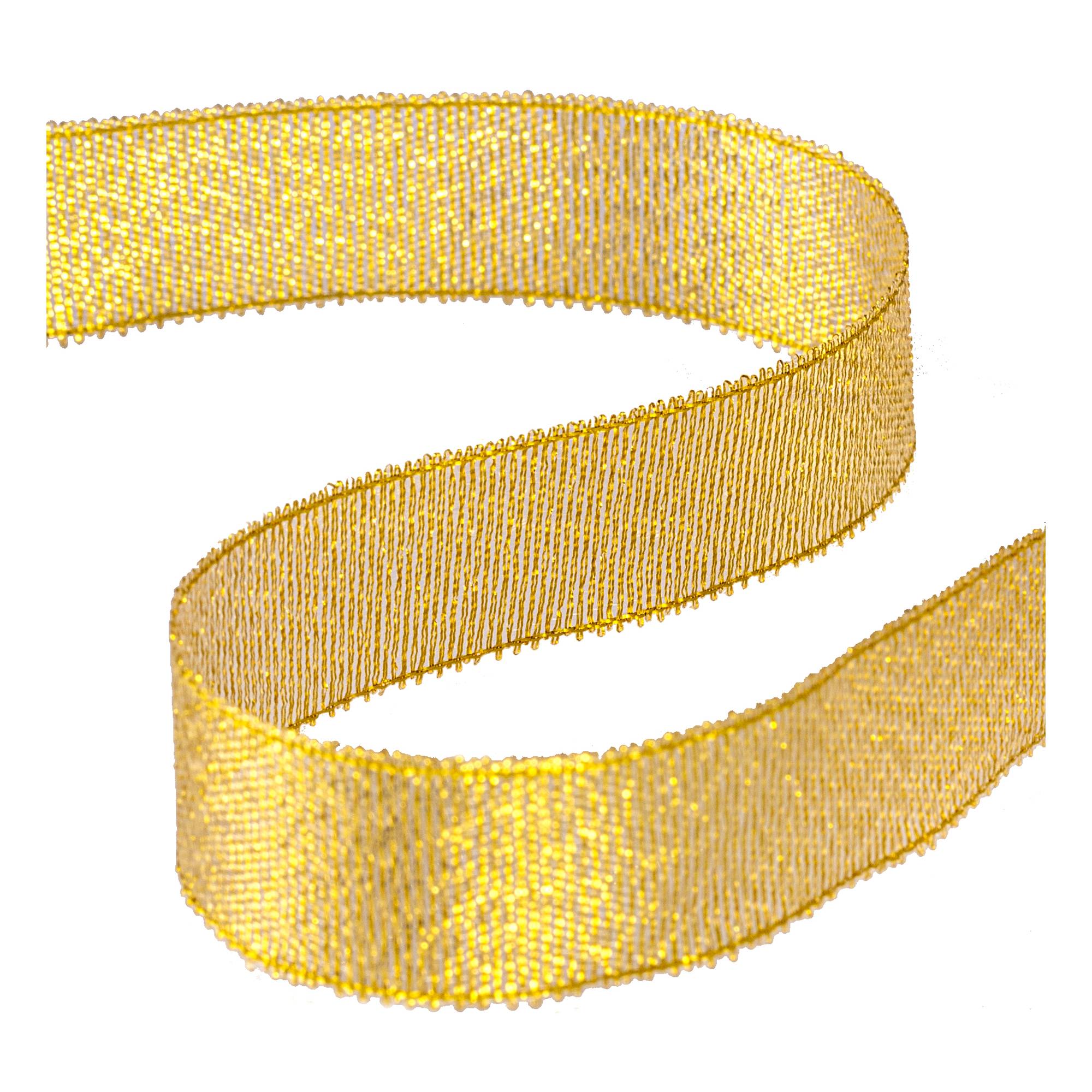 Gold Metallic Ribbon 20mm x 10m Hobbycraft