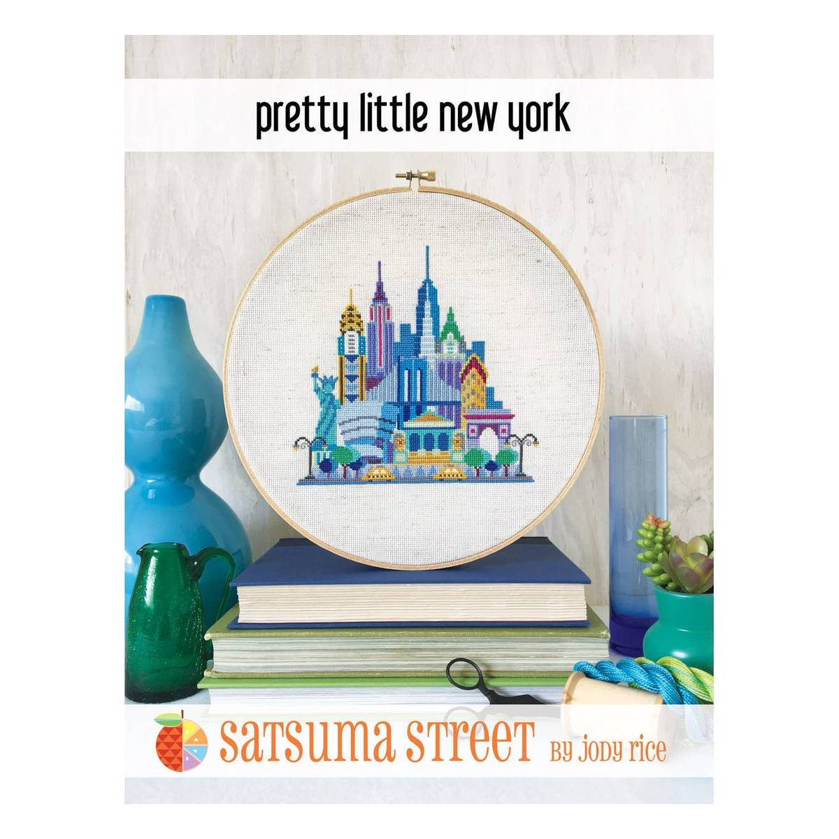 Satsuma Street Pretty Little New York Cross Stitch Chart Hobbycraft