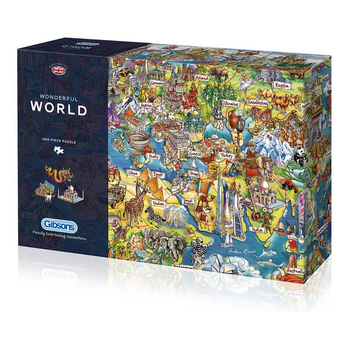 Gibson Wonderful World 1000pc Jigsaw Puzzle for sale online 