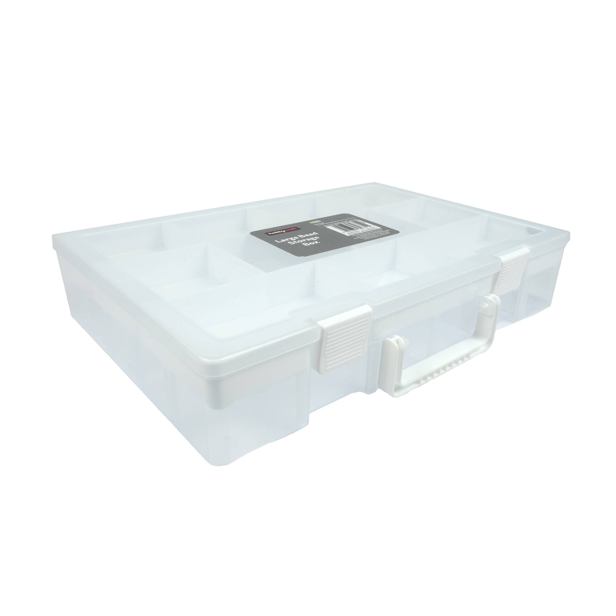 Large Bead Storage Box 38cm X 28cm X 7cm Hobbycraft Large bead storage box 38cm x 28cm x 7cm hobbycraft