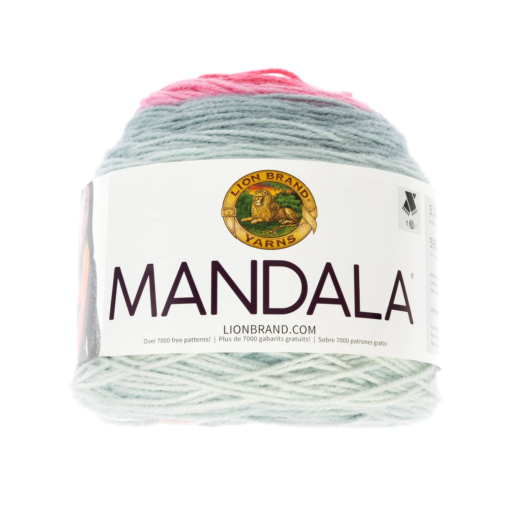 Lion Brand Unicorn Mandala Yarn 150g Hobbycraft
