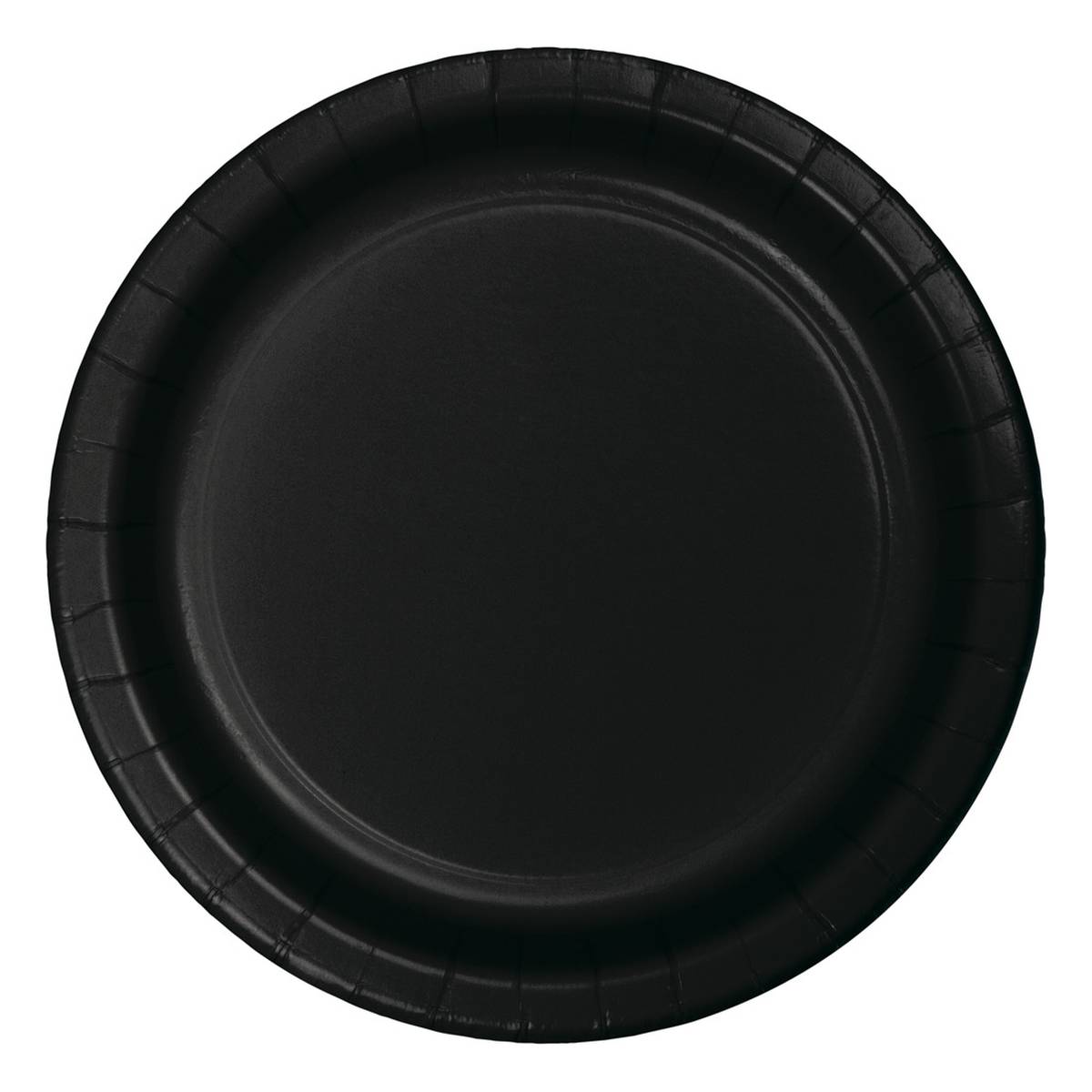 Black Velvet Paper Plates 8 Pack Hobbycraft