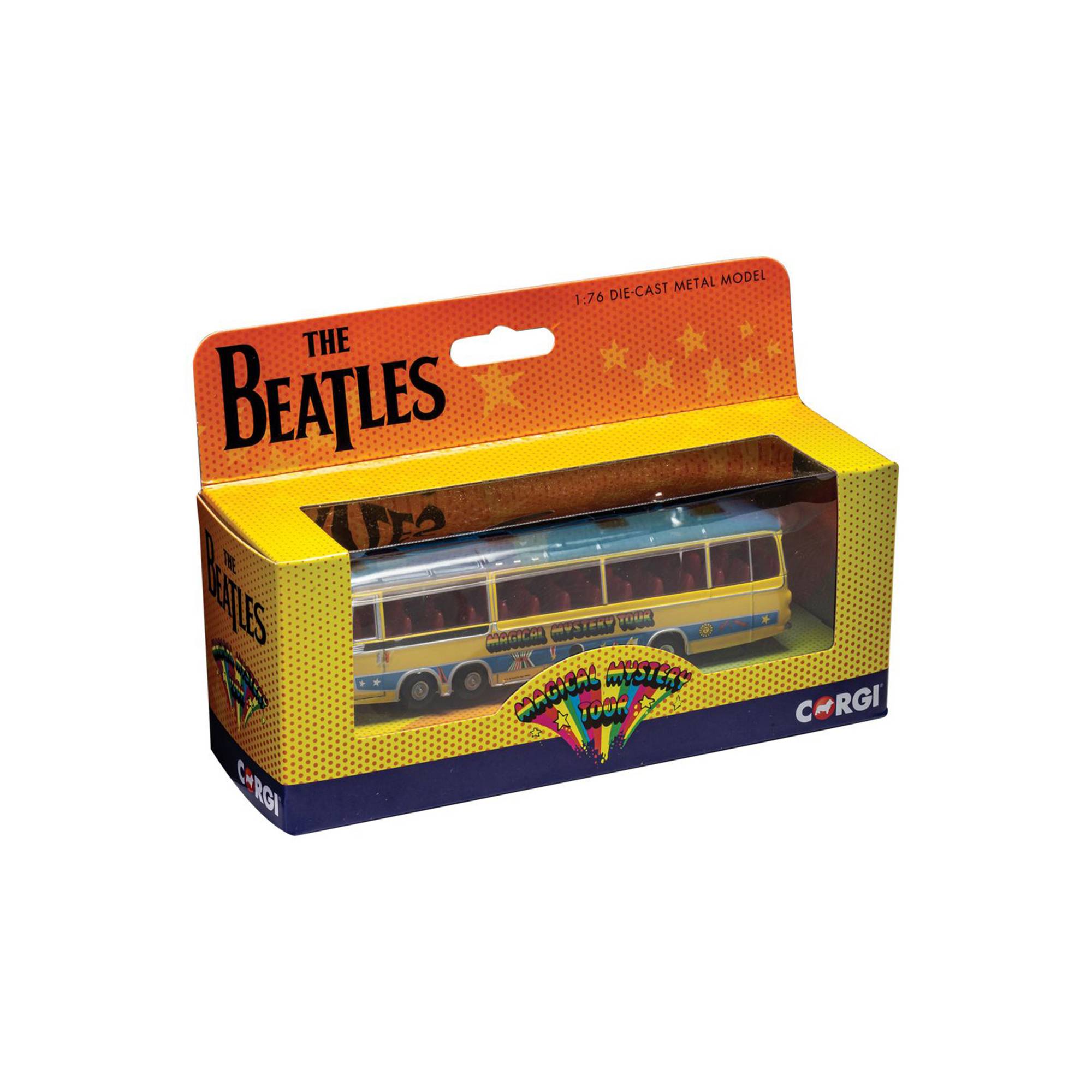 Corgi Beatles Magical Mystery Tour Bus Diecast Model | Hobbycraft Corgi Beatles Magical Mystery Tour Bus Diecast Model | Hobbycraft