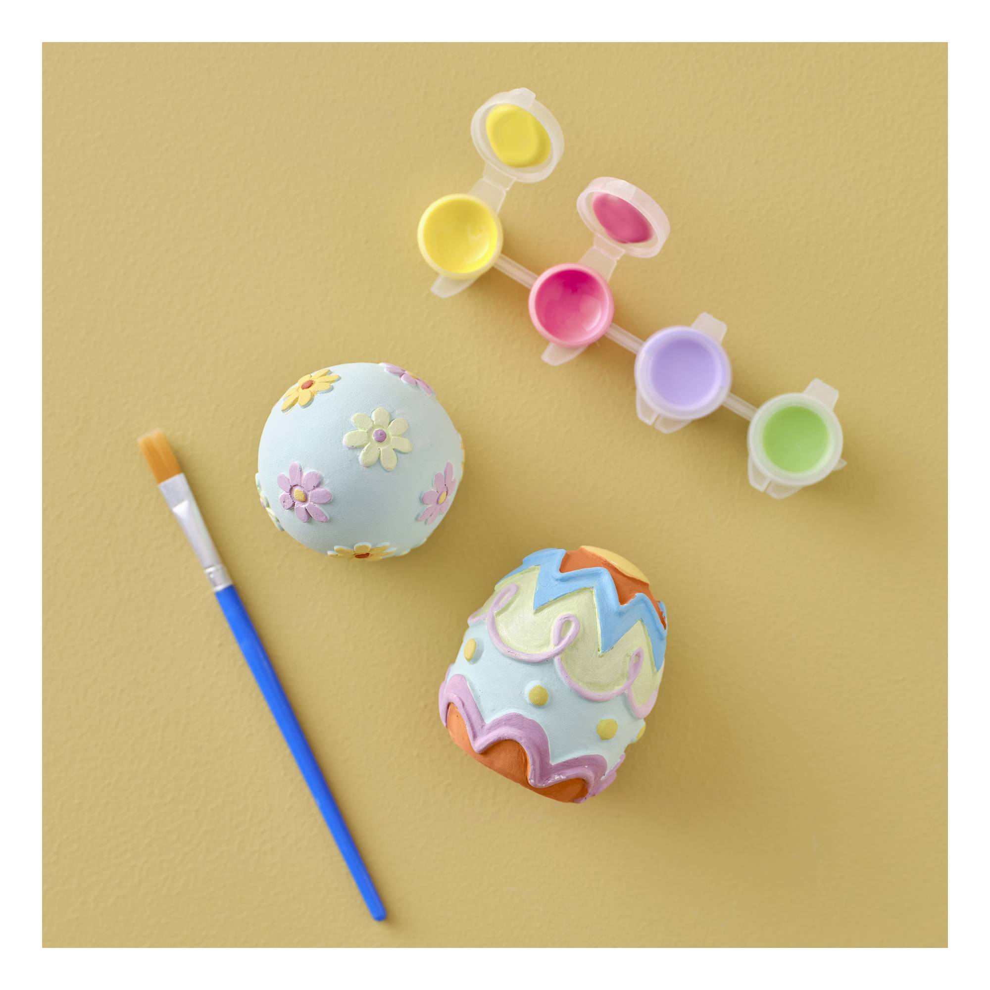 Paint Your Own Ceramic Egg Decorations 2 Pack Hobbycraft