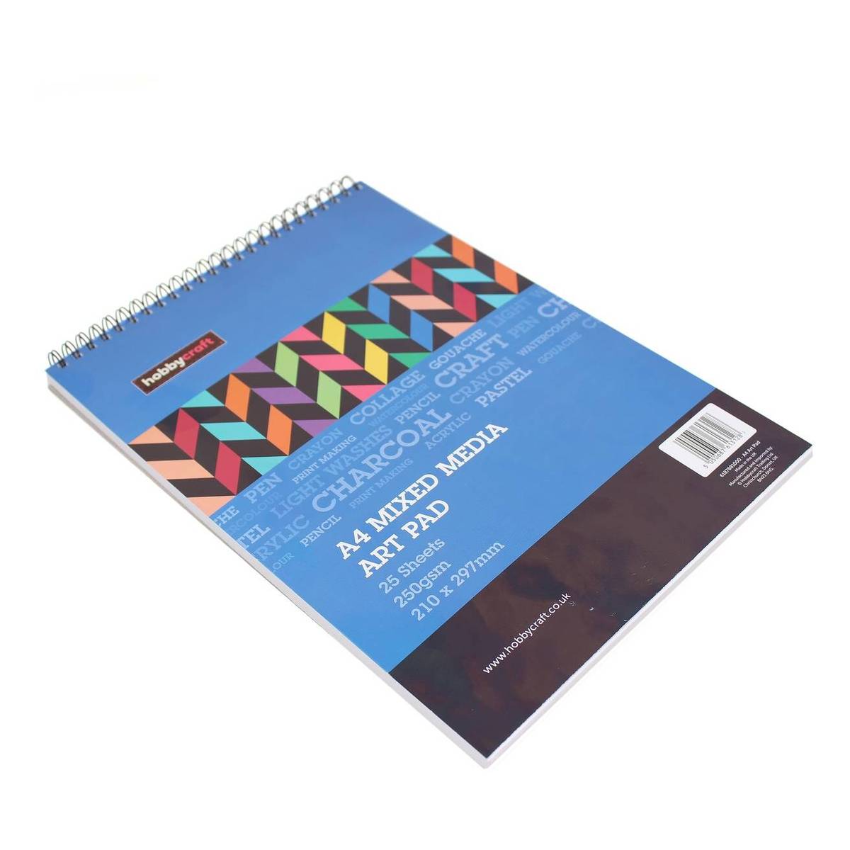 Mixed Media Art Pad A4 25 Sheets Hobbycraft