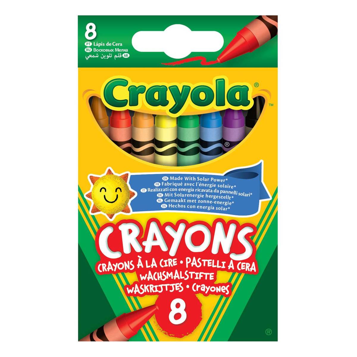 Crayola Eco Crayons 8 Pack Hobbycraft