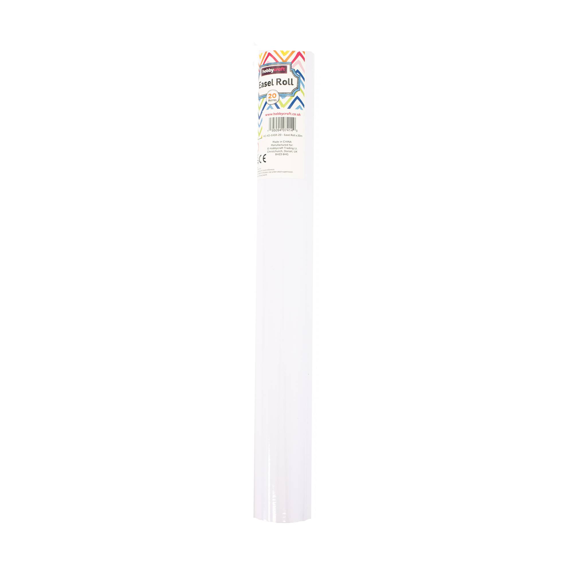 White Paper Easel Roll 42cm x 20m Hobbycraft