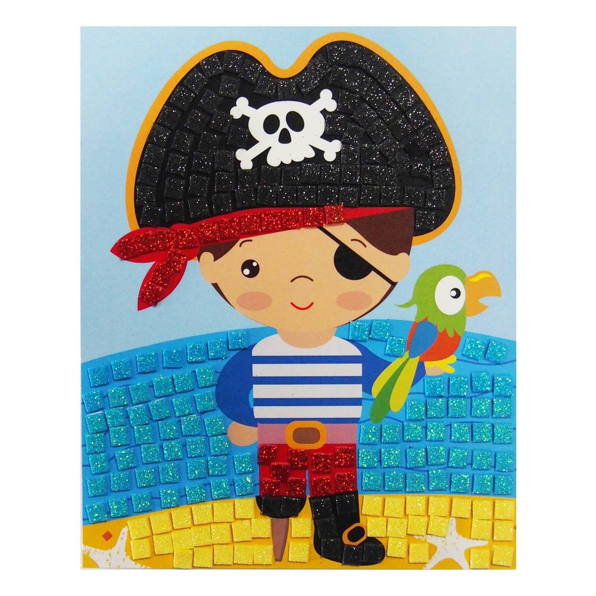 Foam Mosaic Art Pirate Hobbycraft