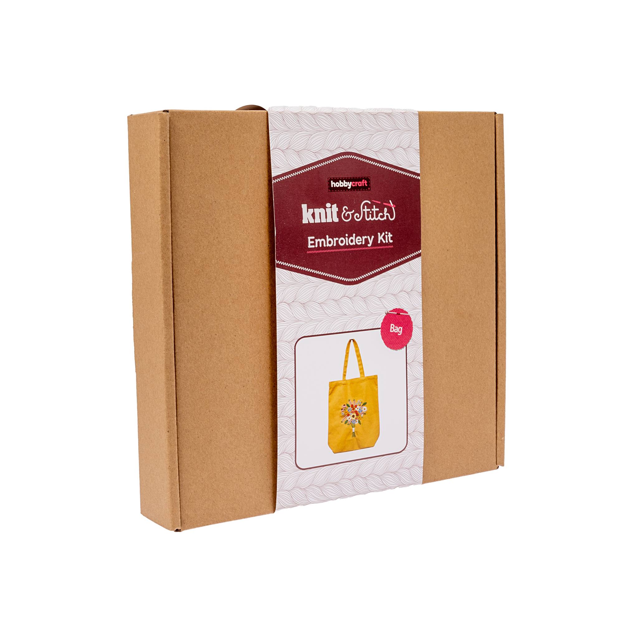 Bouquet Embroidery Kit Hobbycraft