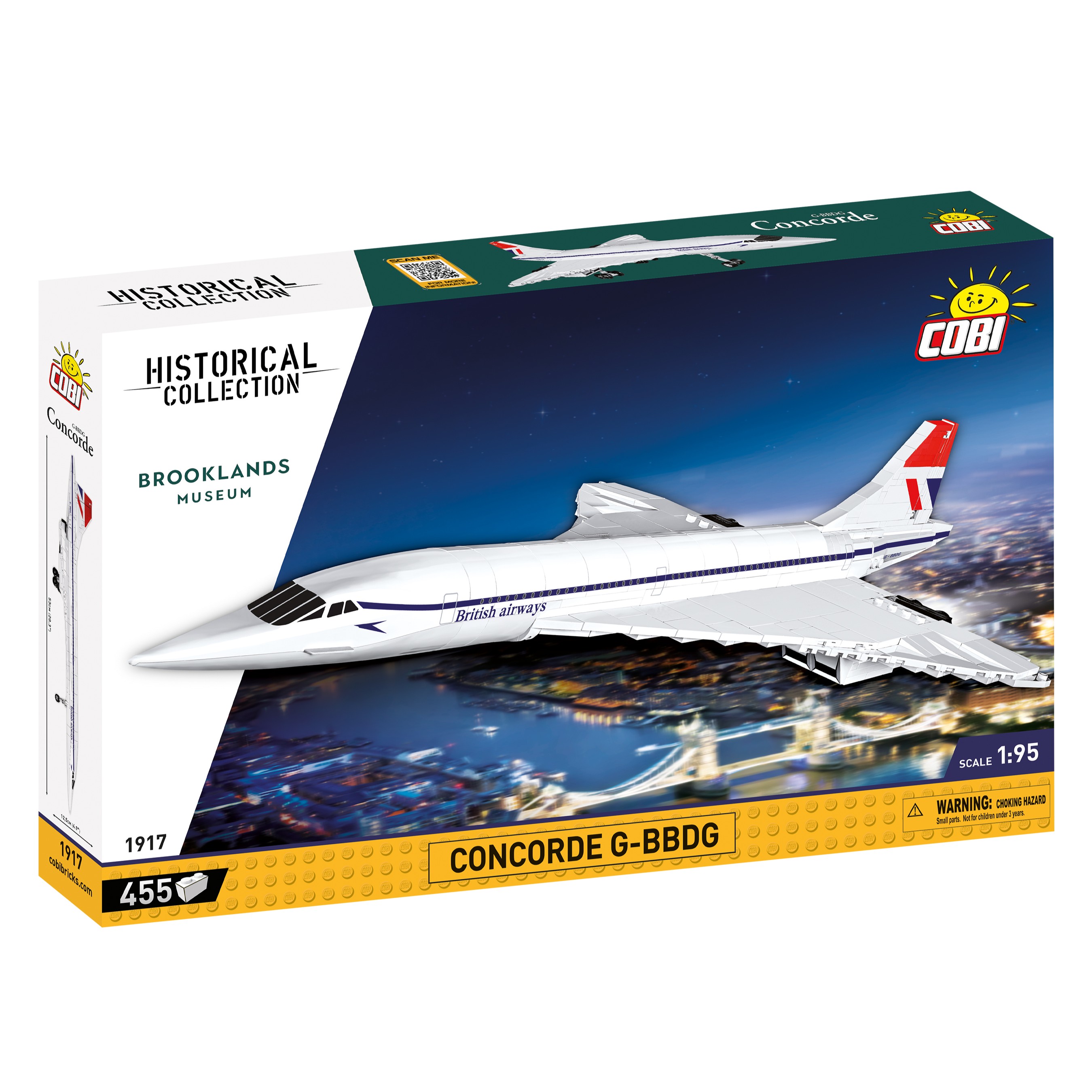 COBI Concorde G-BBDG Set 1:95 | Hobbycraft