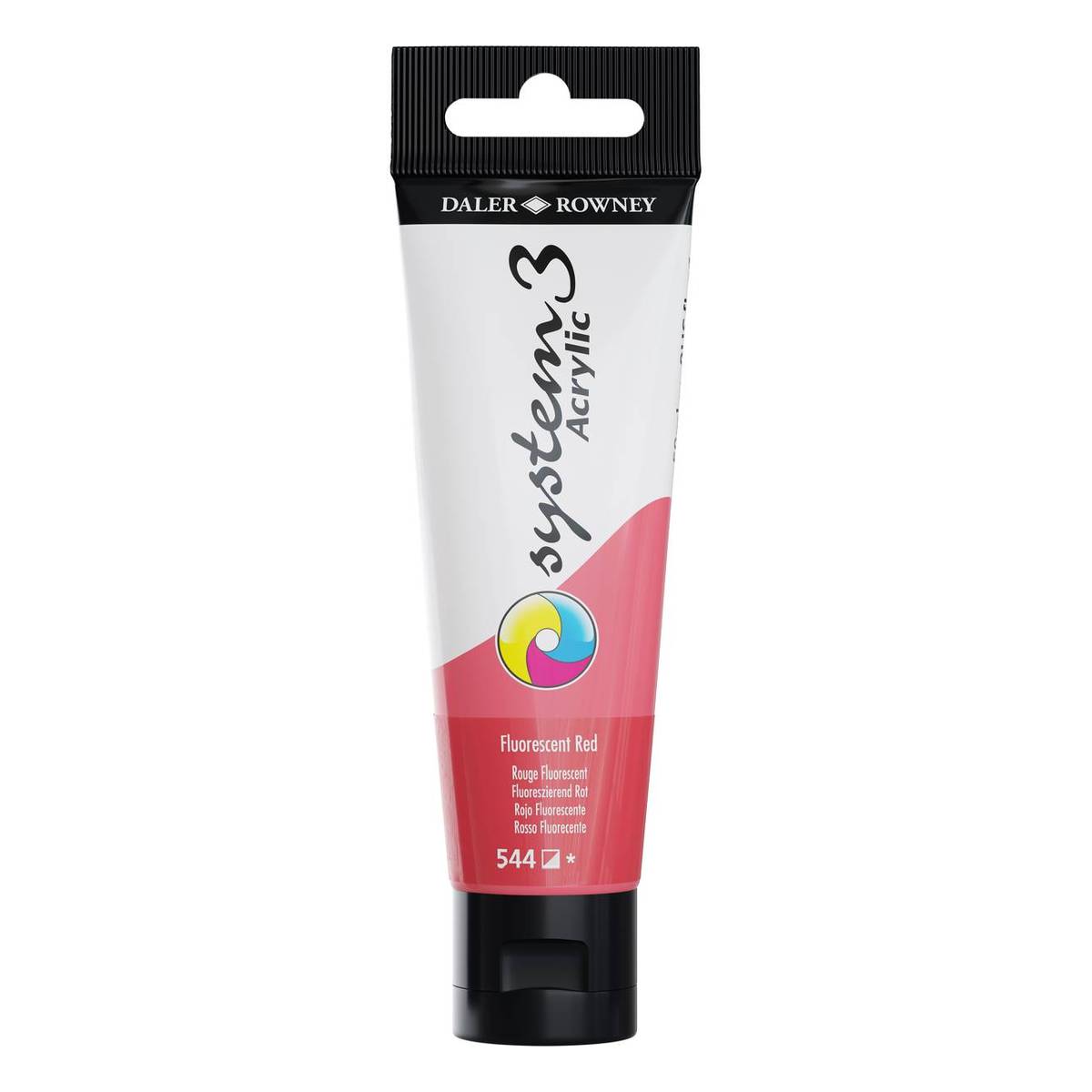 Daler-Rowney Colore Acrilico Graduate 500 Ml - Rosso Veneziano, Per Artisti E Principianti