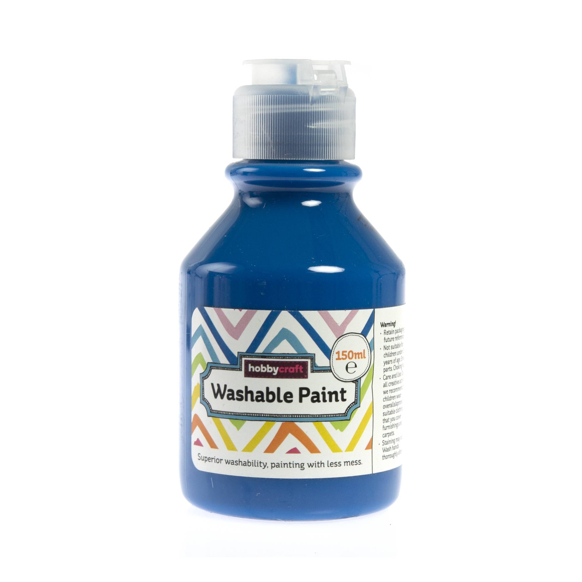Blue Washable Paint 150ml Hobbycraft