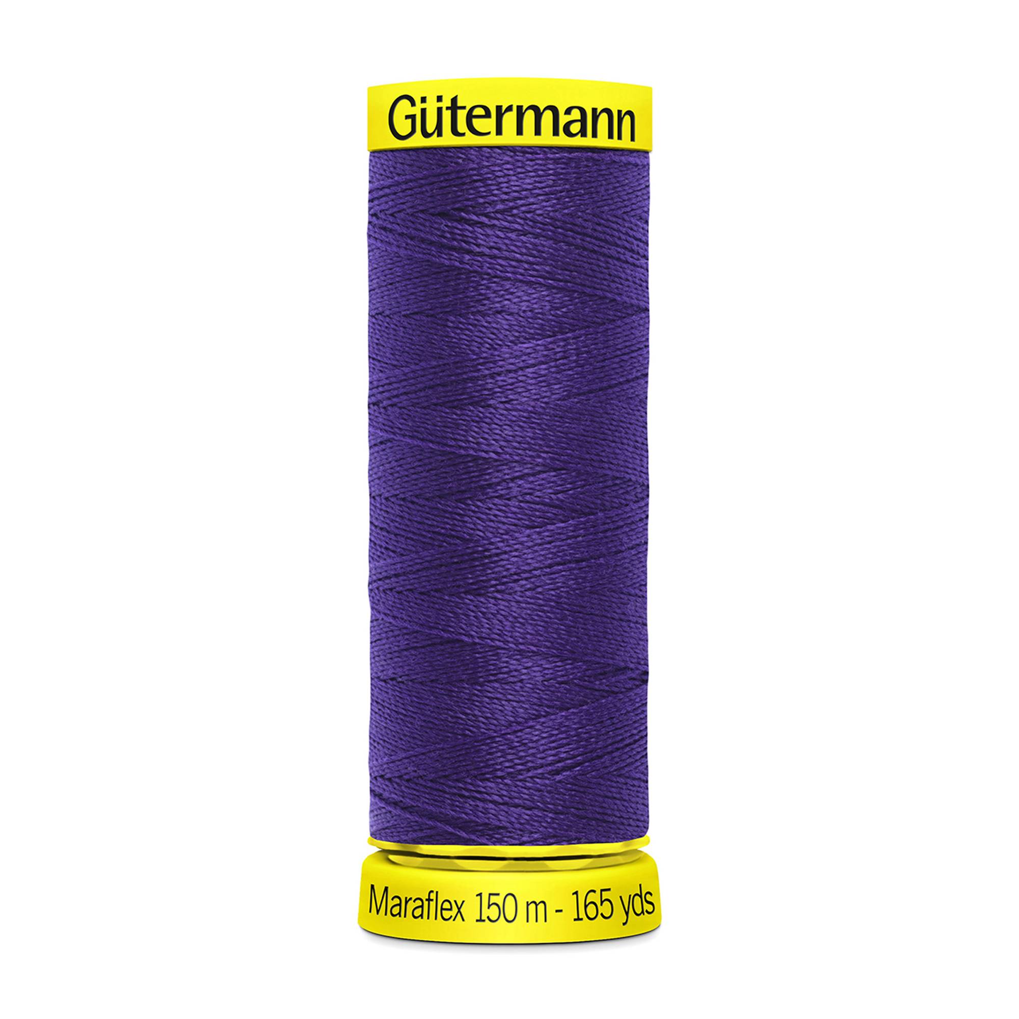 Gutermann Indigo Maraflex Stretchy Sewing Thread 150m (373) | Hobbycraft