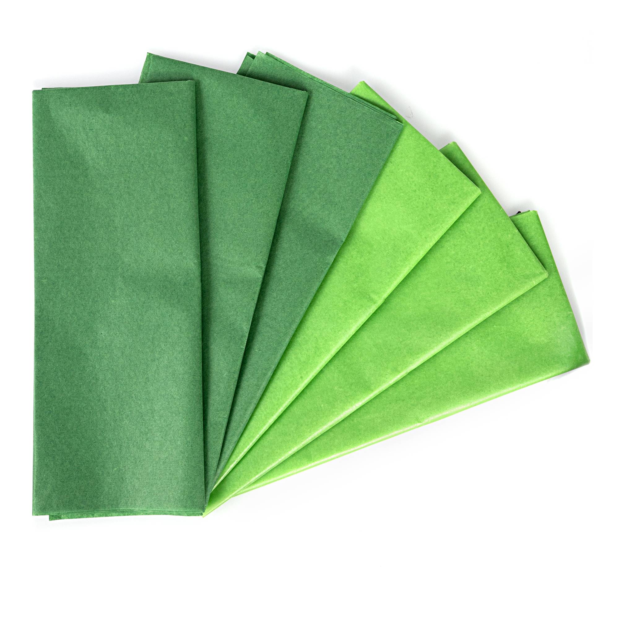 Green Apple Tissue Paper 50cm x 75cm 6 Pack