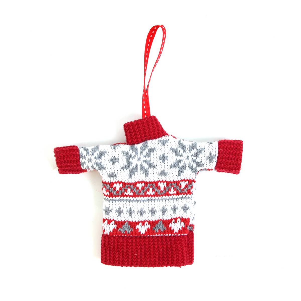 Red and White Jumper Tree Decoration 14cm | Hobbycraft