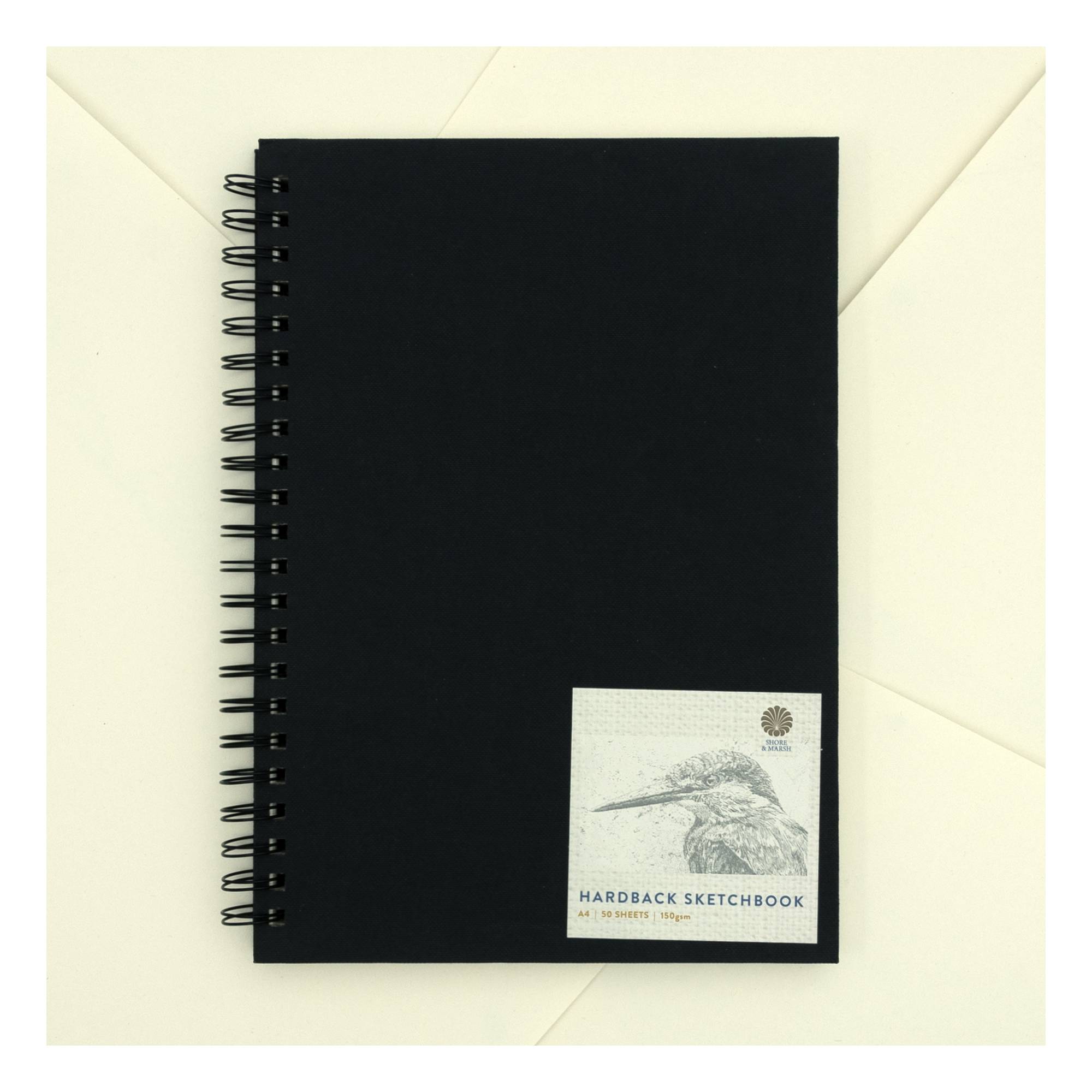 Shore & Marsh Portrait Hardback Sketchbook A4 50 Sheets | Hobbycraft