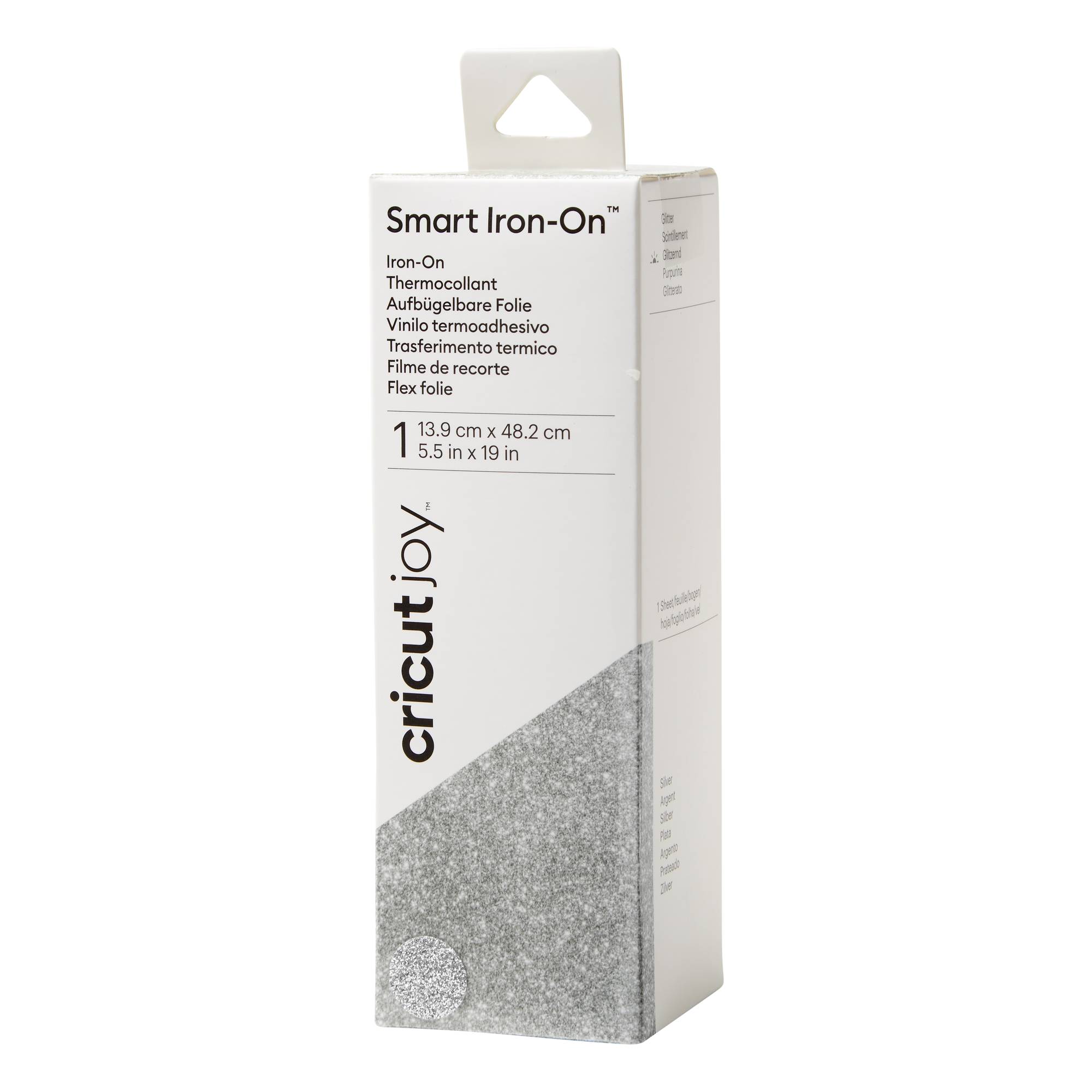 Cricut Joy Smart Iron-On Glitter Silver - Keep It Simple Paper Crafts