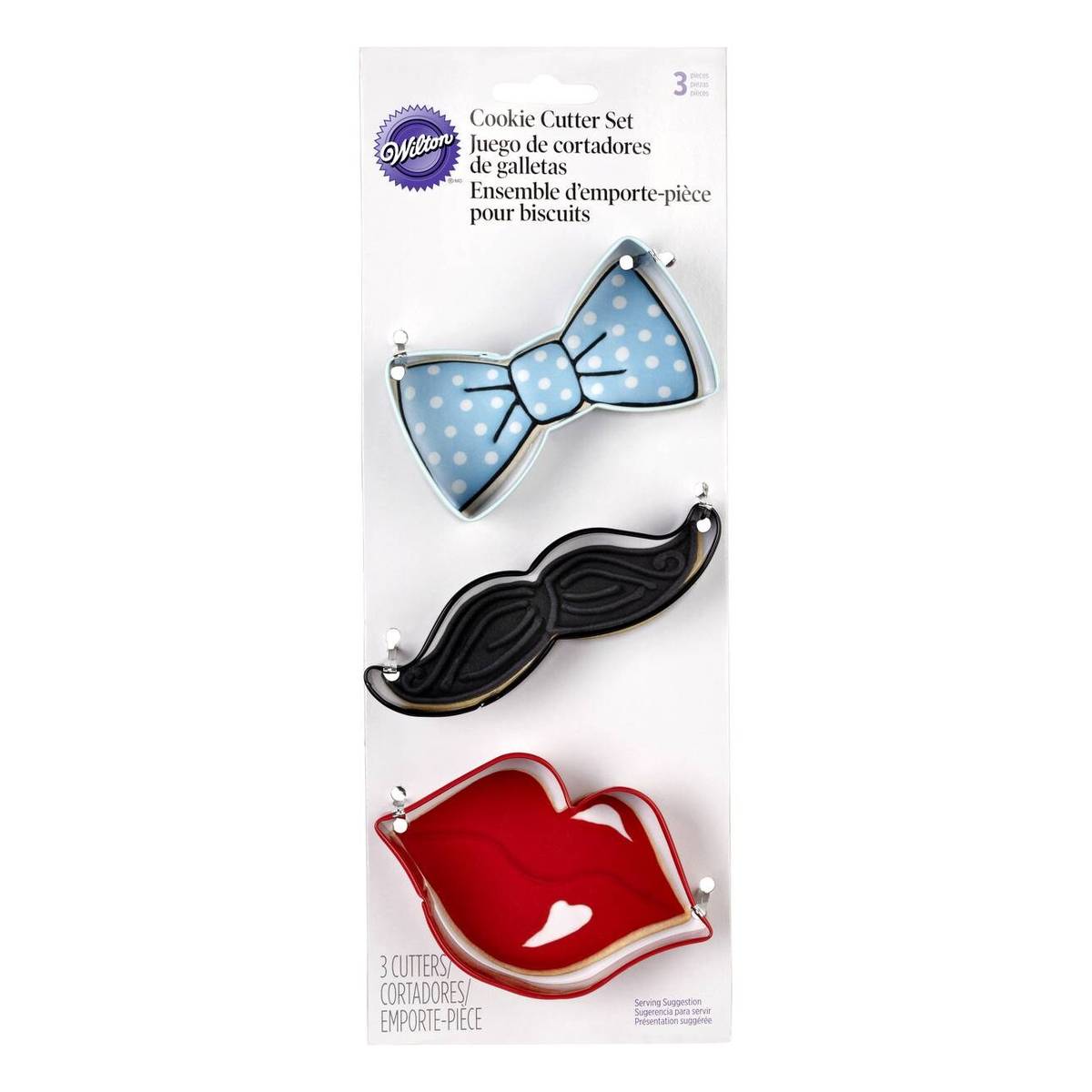 Wilton Accessories Theme Cookie Cutter Set 3 Pieces Hobbycraft