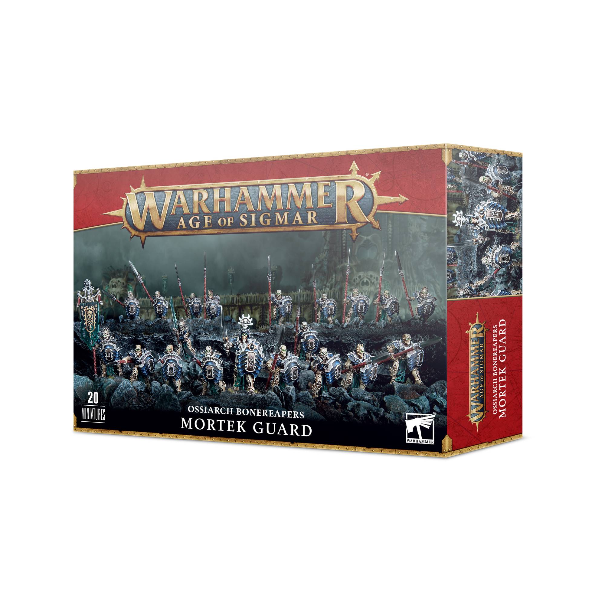 Mortex Guard Warhammer Age of Sigmar Ossiarch Bonereapers Mortek Guard | Hobbycraft