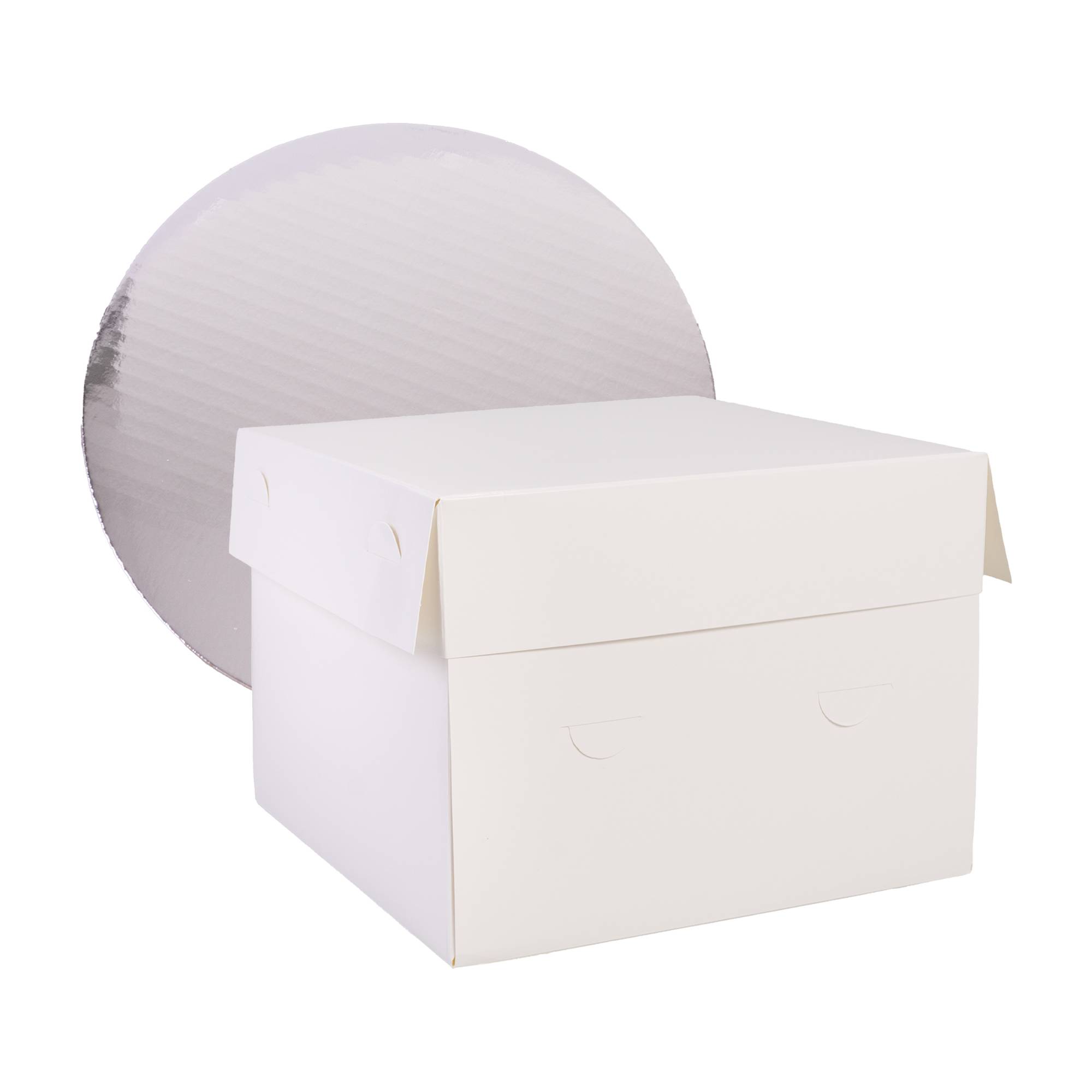 Round Cake Board and Box 8 Inches Hobbycraft