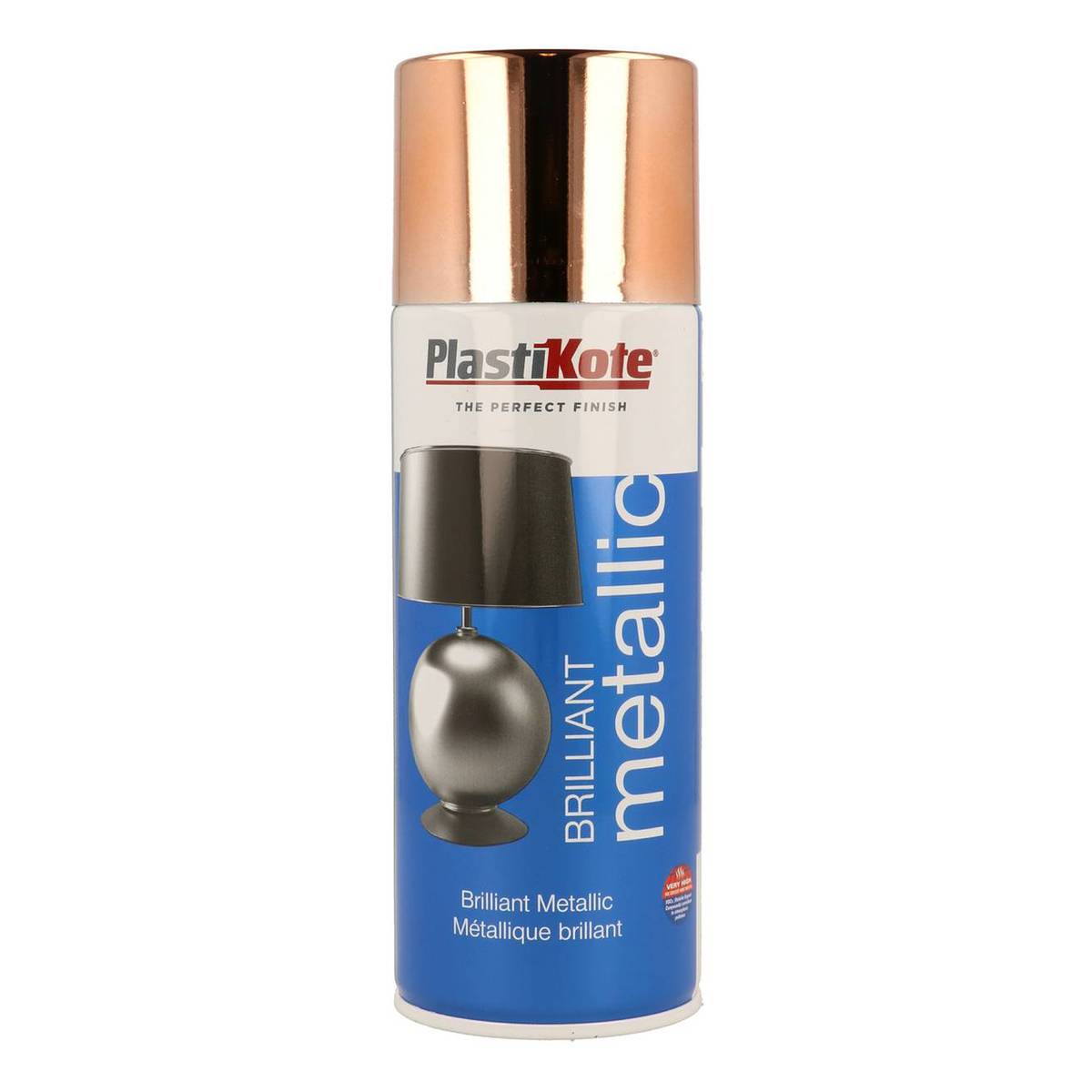 PlastiKote Copper Brilliant Metallic Spray Paint 400ml Hobbycraft