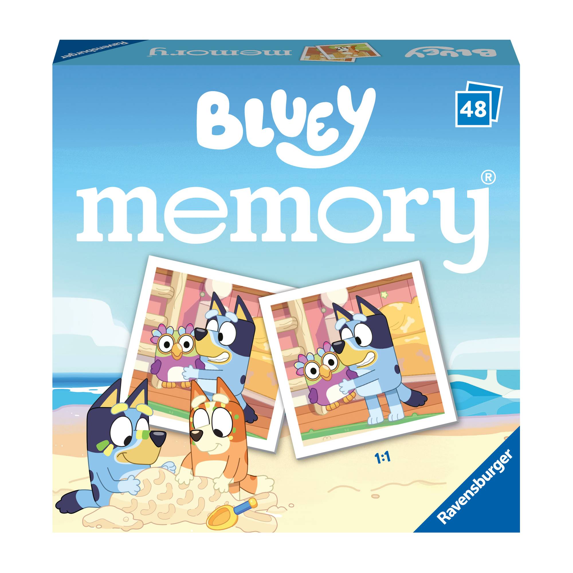 Ravensburger Bluey Mini Memory Game Hobbycraft
