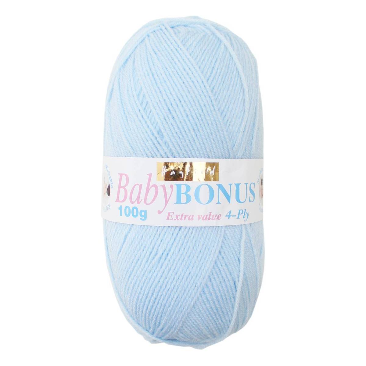 Hayfield Baby Blue Baby Bonus 4 Ply Yarn 100g (854) Hobbycraft
