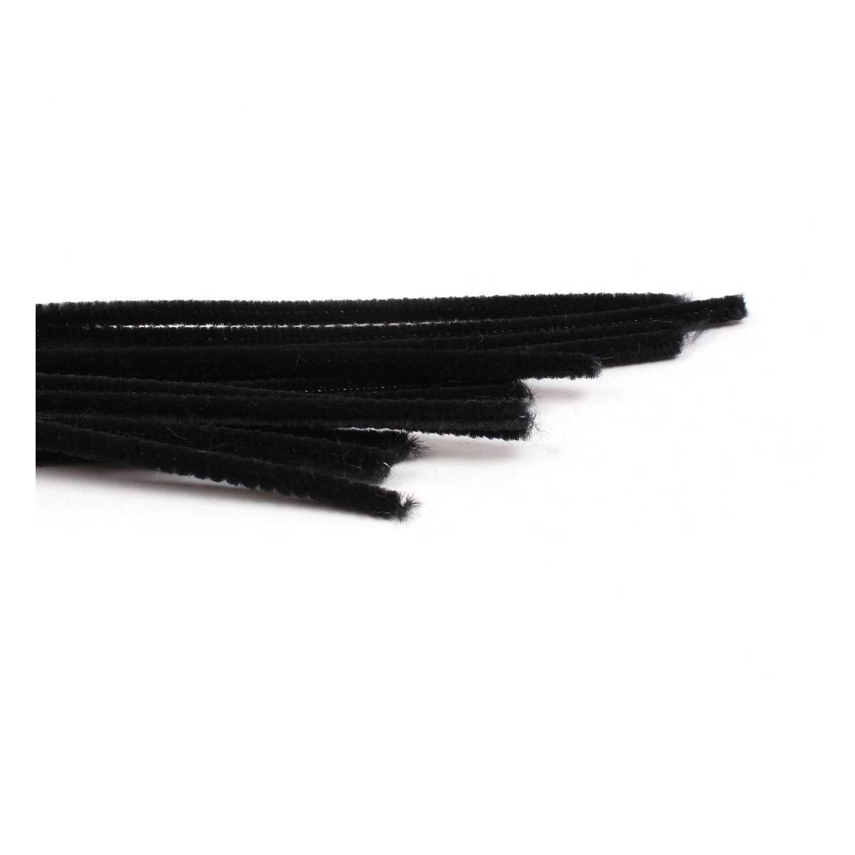 Black Pipe Cleaners 12 Pack Hobbycraft
