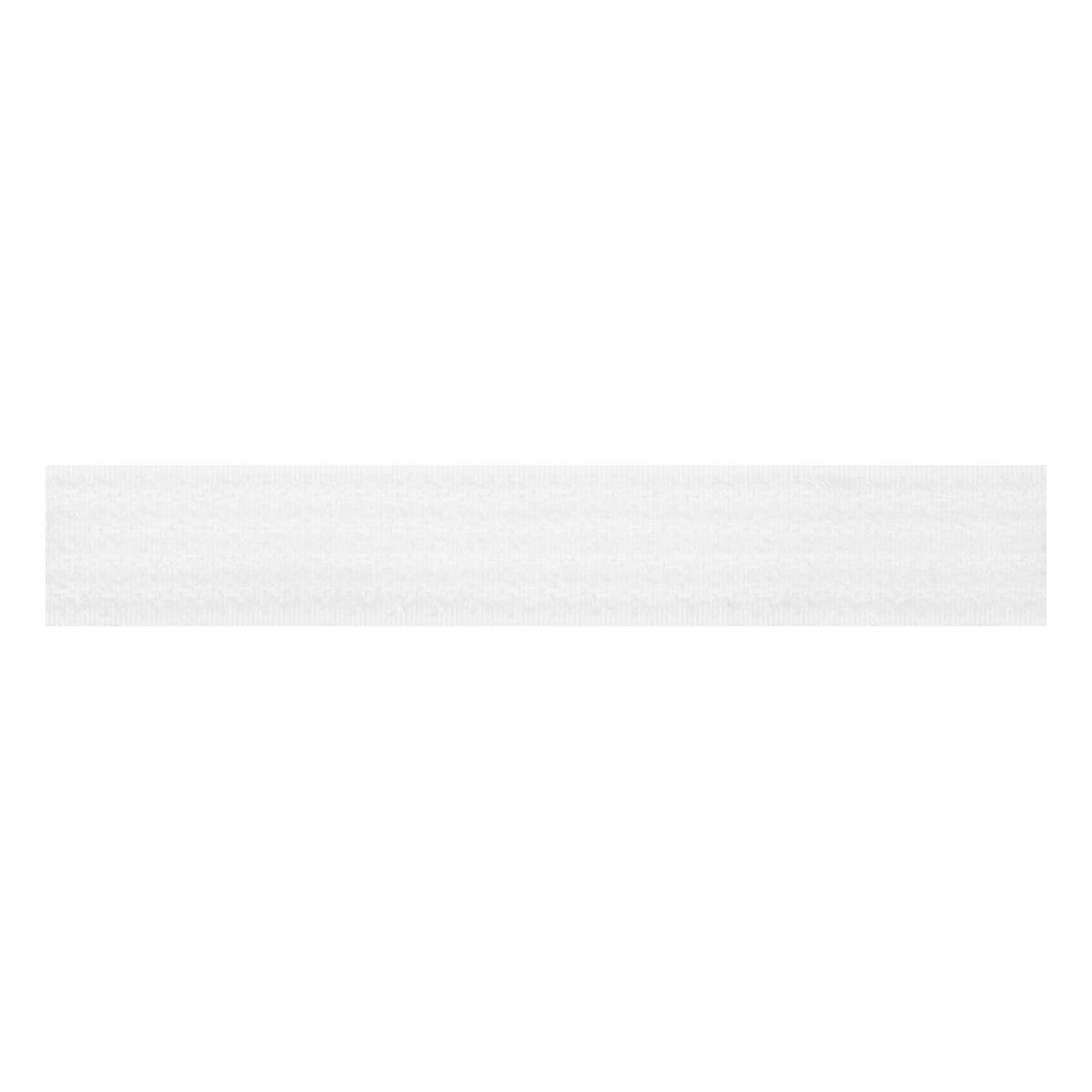 Milward White Snag Free Sew-On Hoop and Loop Tape 20mm x 3m