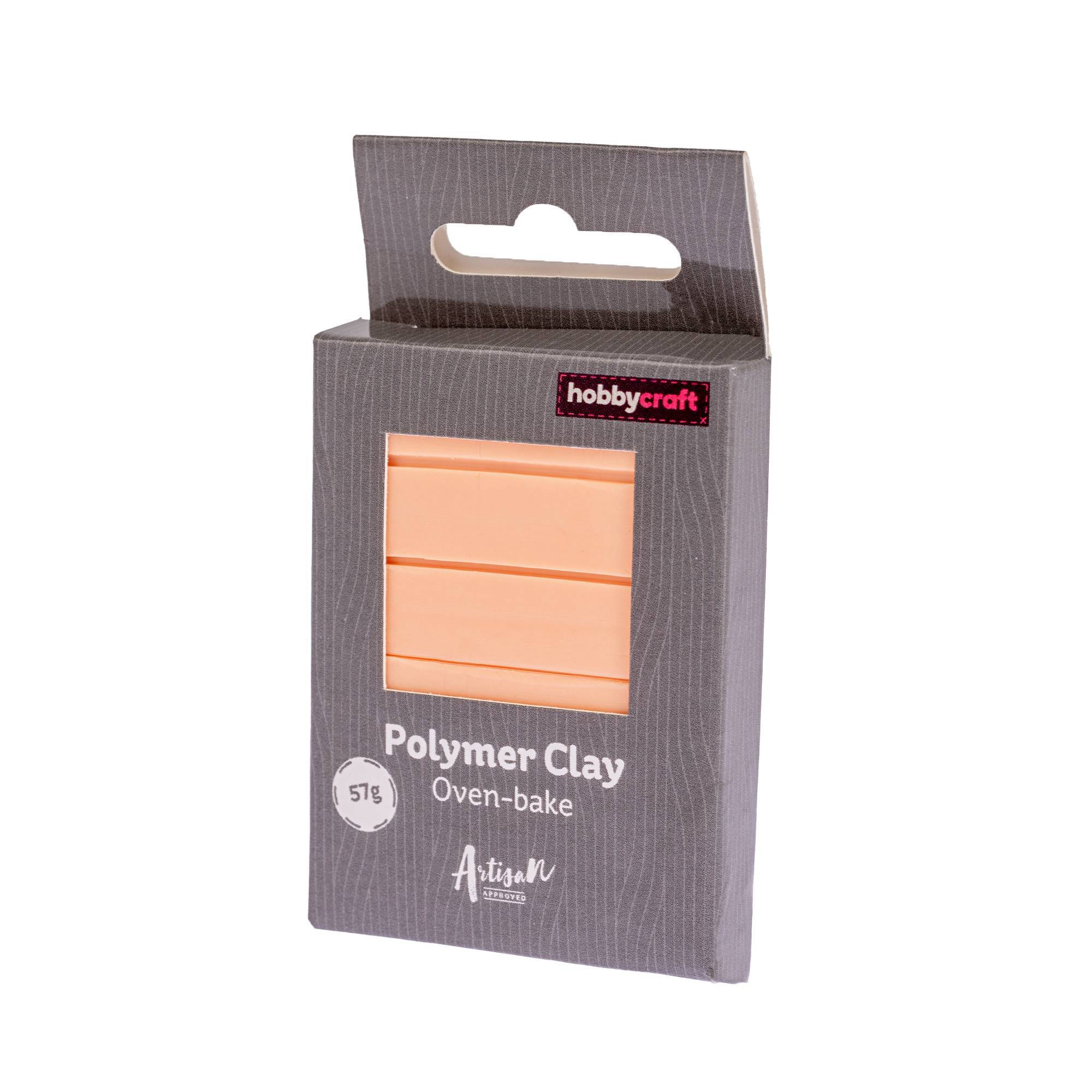 Peach Polymer Clay 57g Hobbycraft
