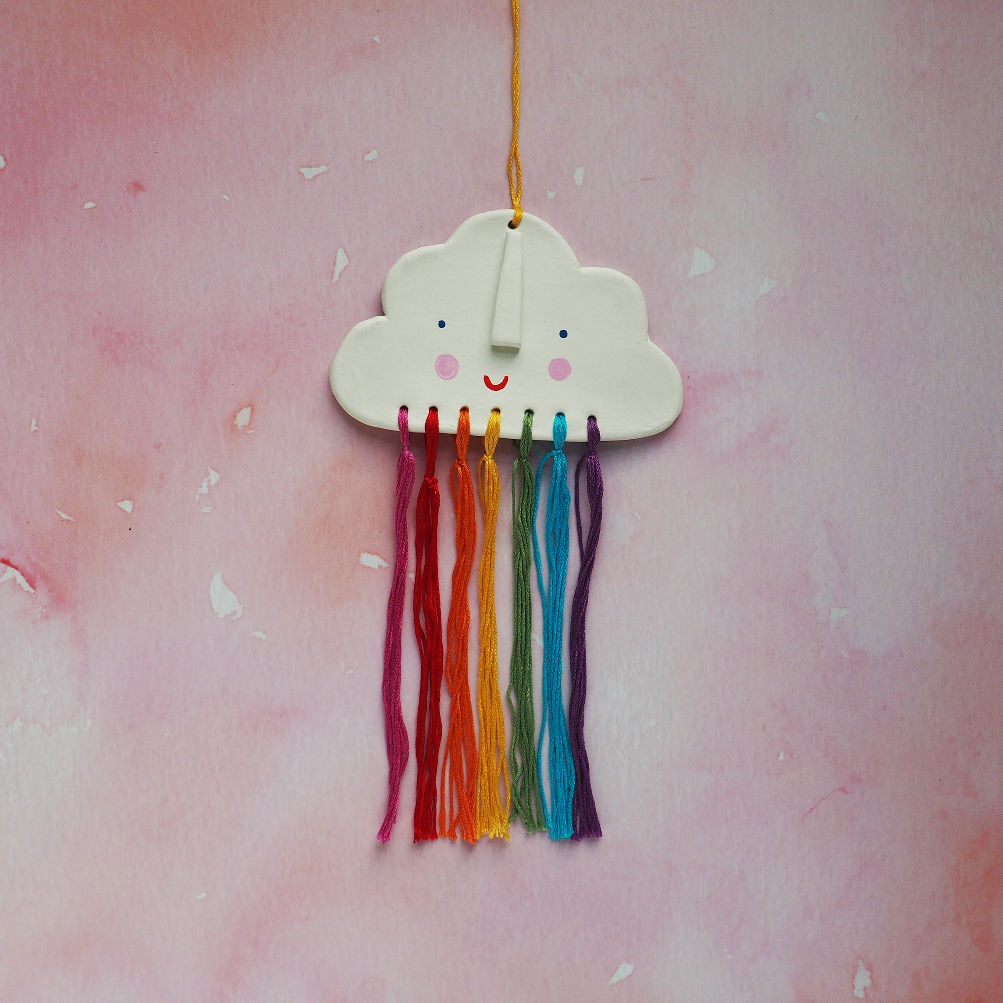 How to Make a Clay Rainbow Cloud | Hobbycraft