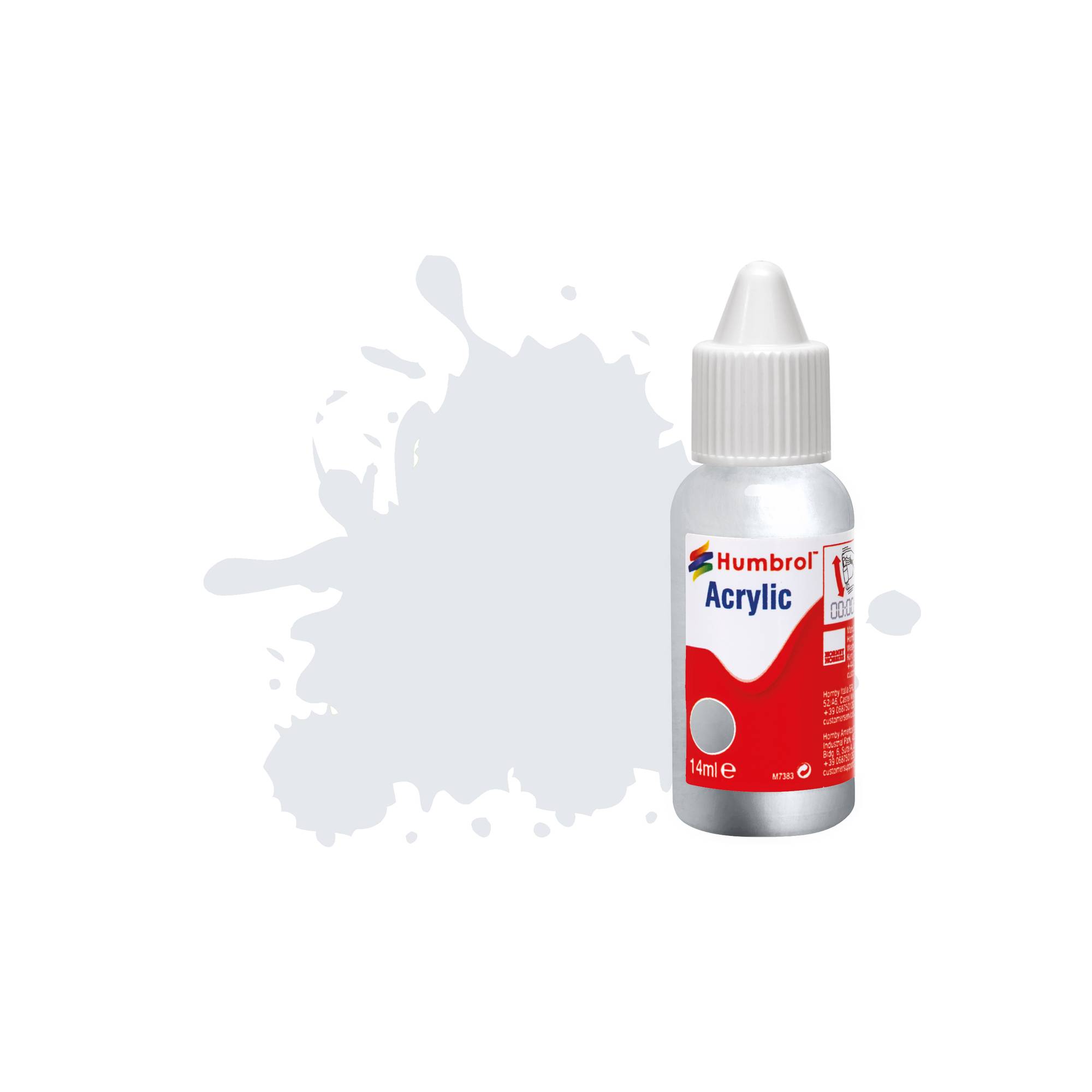 Humbrol Enamel No 11 Silver - Metallic (14 Ml) AA0120 - Vernice Smalto Per Modellismo