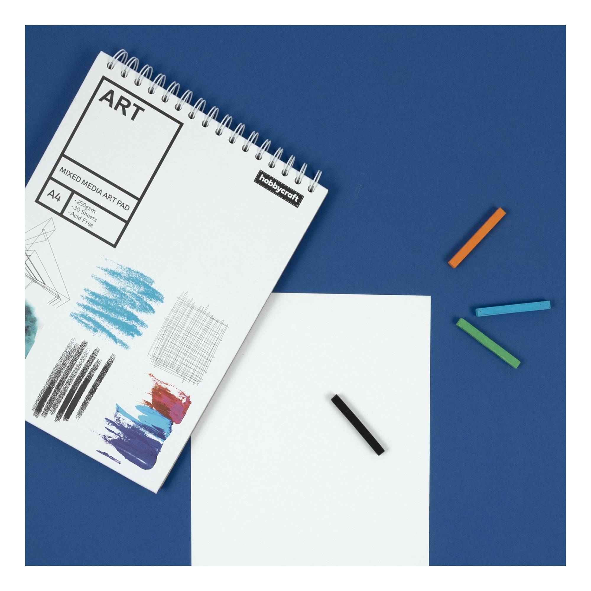 Mixed Media Art Pad A4 30 Sheets Hobbycraft